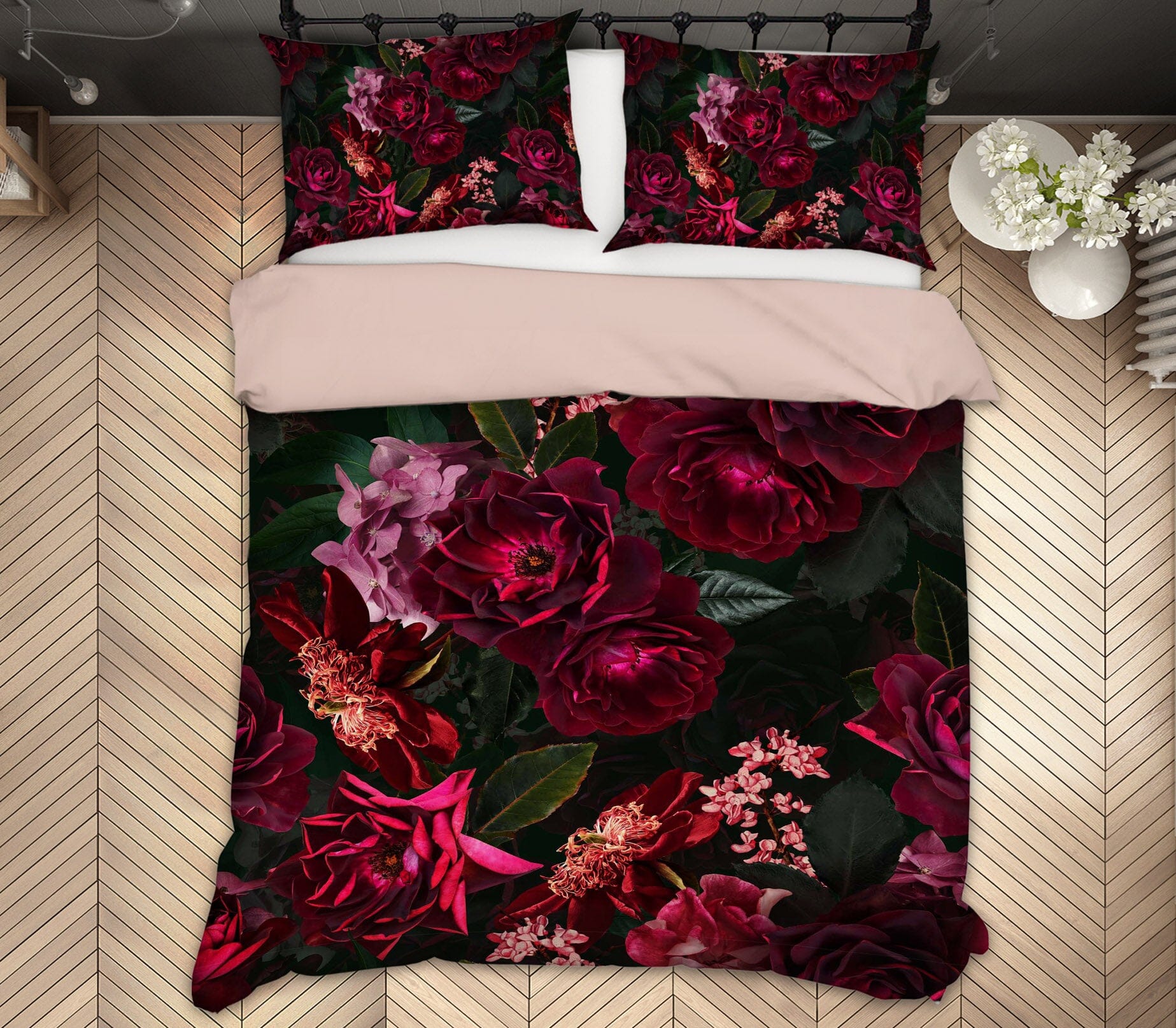 3D Flower Growth 151 Uta Naumann Bedding Bed Pillowcases Quilt Quiet Covers AJ Creativity Home