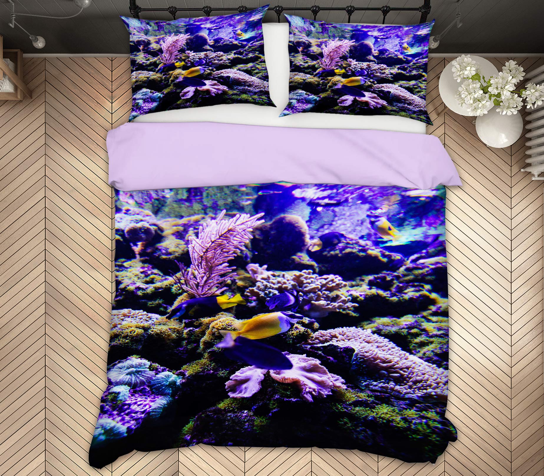 3D Reef Coral 15146 Bed Pillowcases Quilt