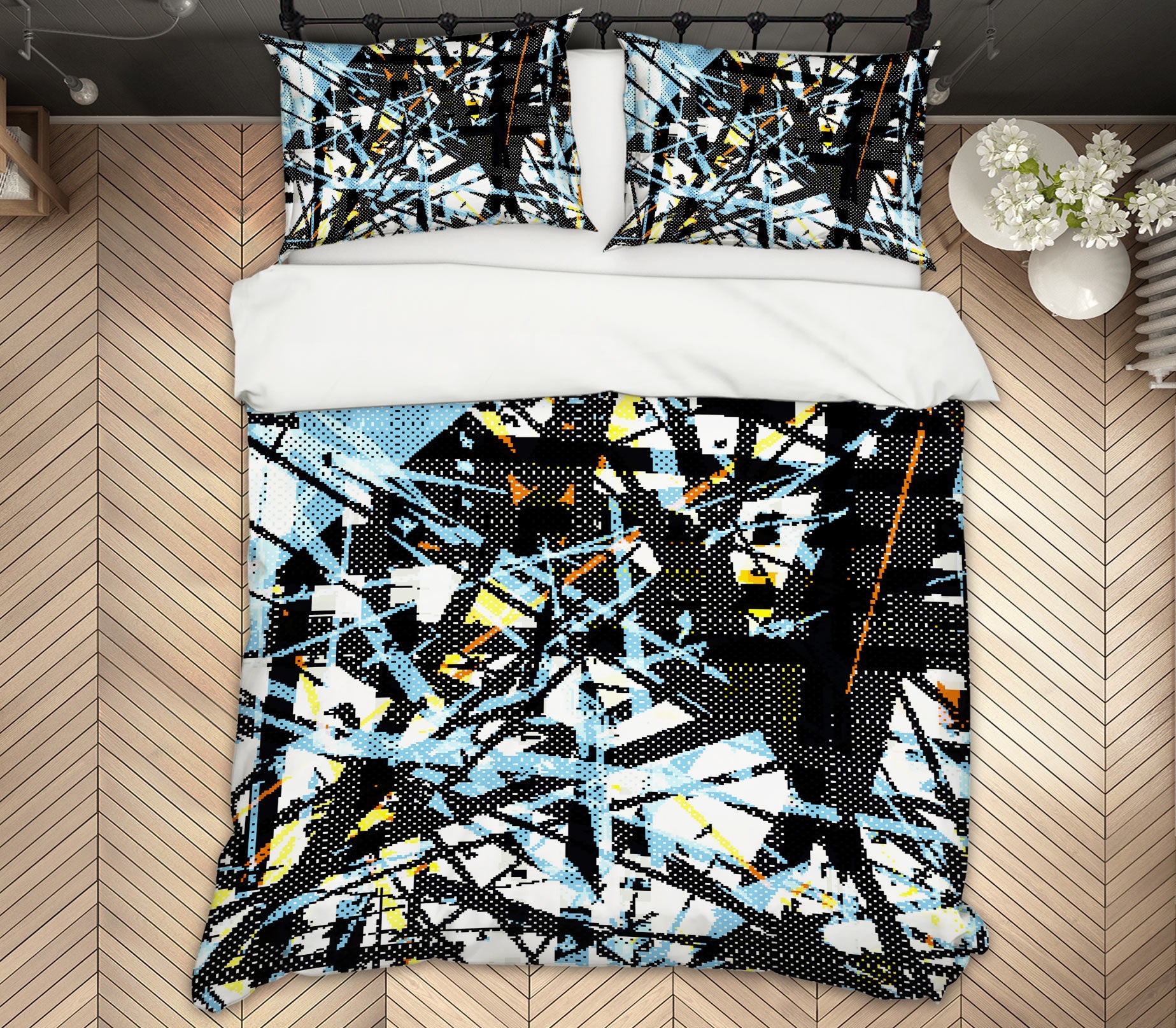 3D Stripes 14040 Bed Pillowcases Quilt