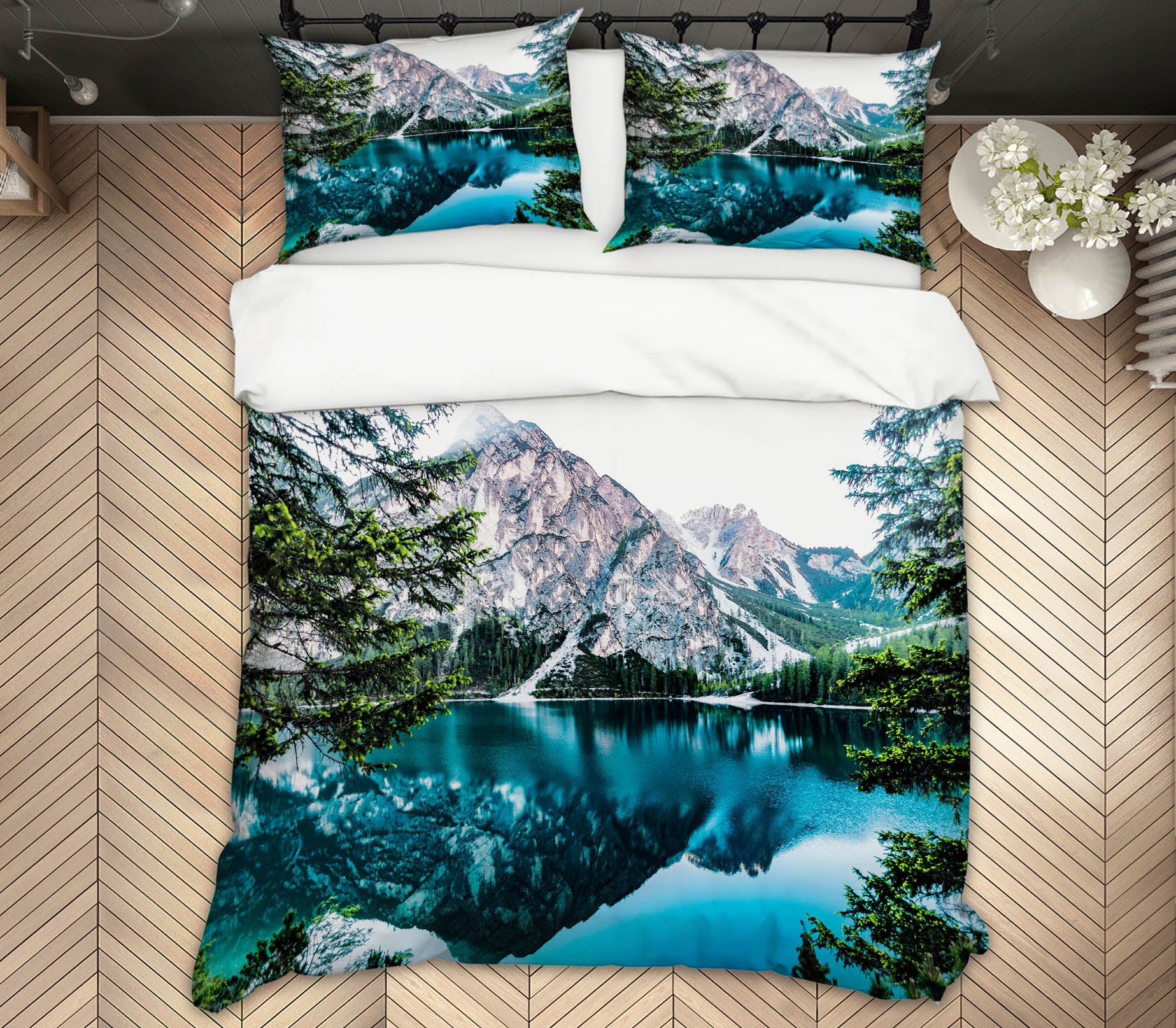 3D Landscape 60194 Bed Pillowcases Quilt