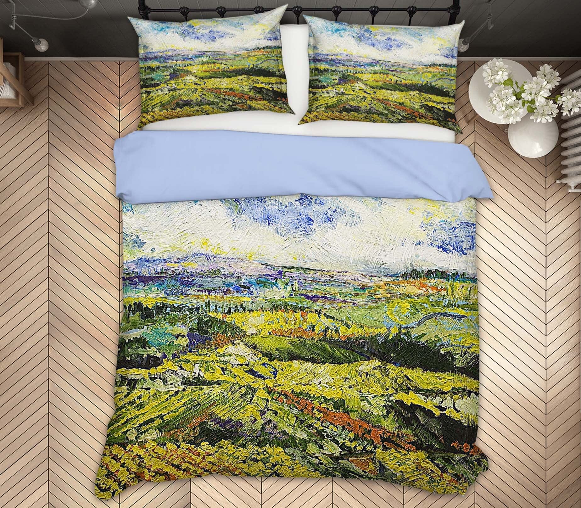 3D Picturesque Countryside 2115 Allan P. Friedlander Bedding Bed Pillowcases Quilt Quiet Covers AJ Creativity Home