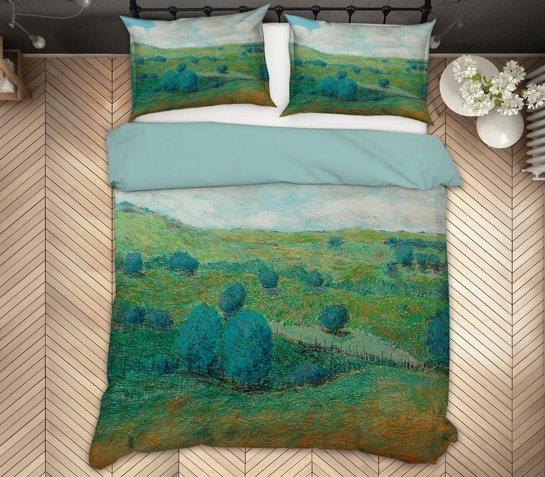 3D Dry Hills 2111 Allan P. Friedlander Bedding Bed Pillowcases Quilt Quiet Covers AJ Creativity Home