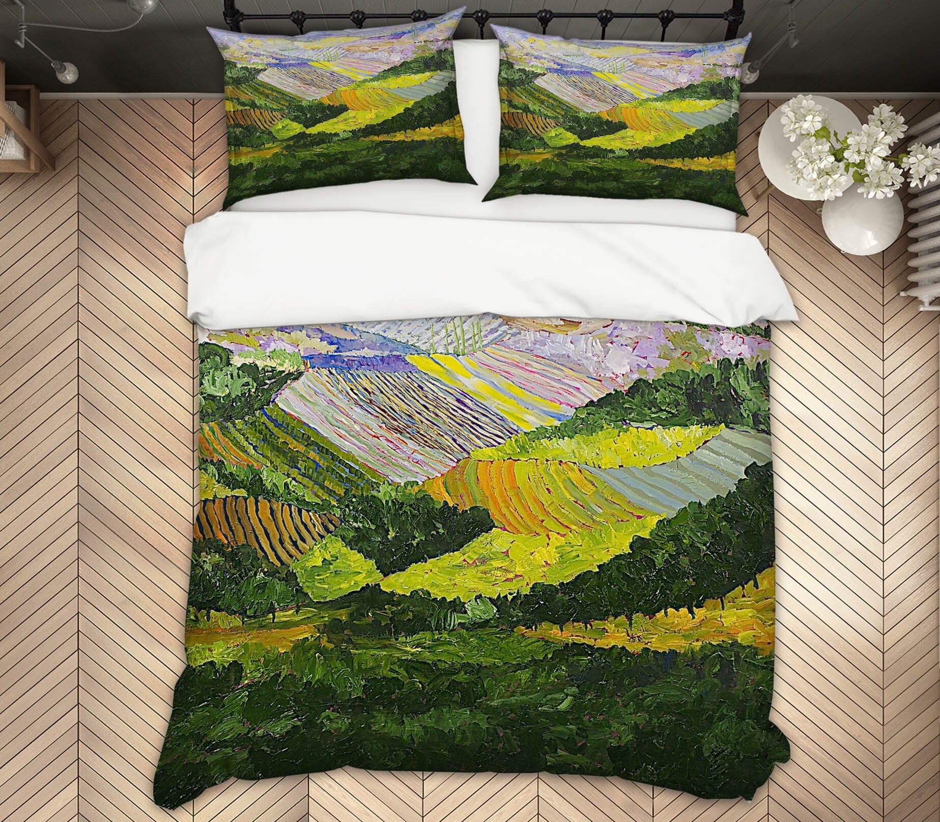 3D Forest And Harvest 2106 Allan P. Friedlander Bedding Bed Pillowcases Quilt Quiet Covers AJ Creativity Home