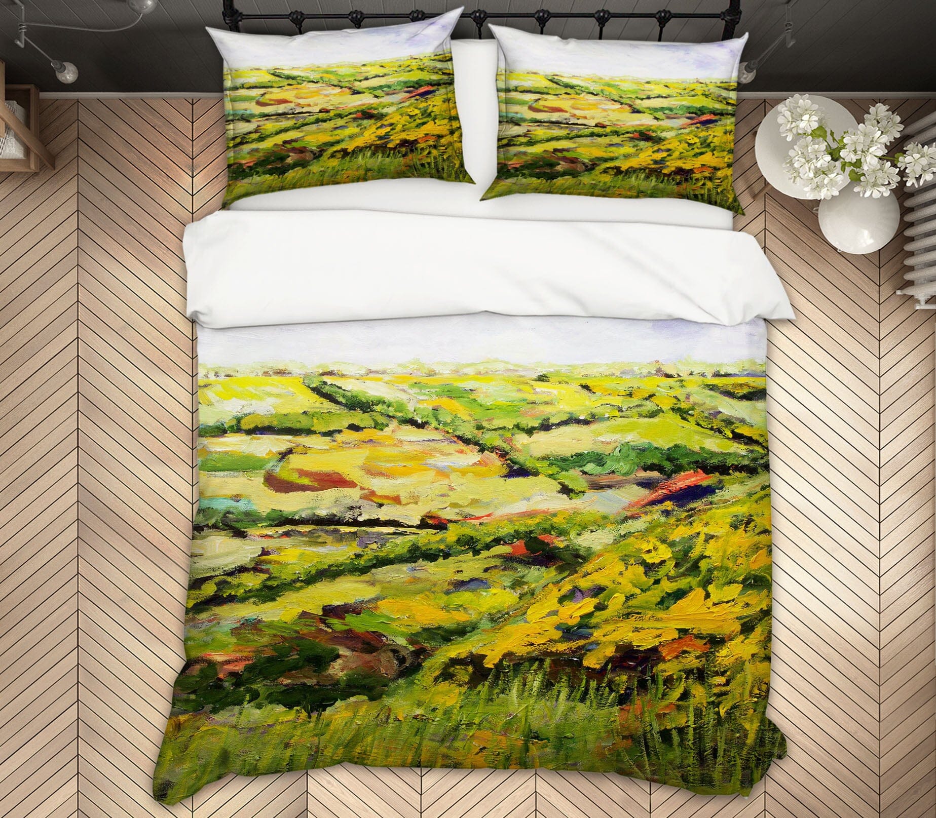 3D Grassland Pattern 1100 Allan P. Friedlander Bedding Bed Pillowcases Quilt Quiet Covers AJ Creativity Home