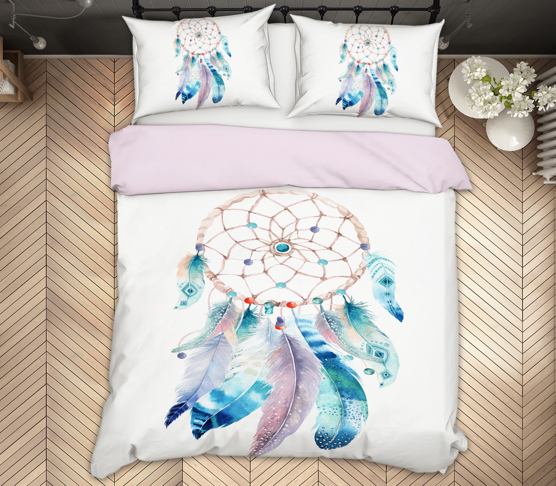 3D Dream Catcher 15033 Bed Pillowcases Quilt