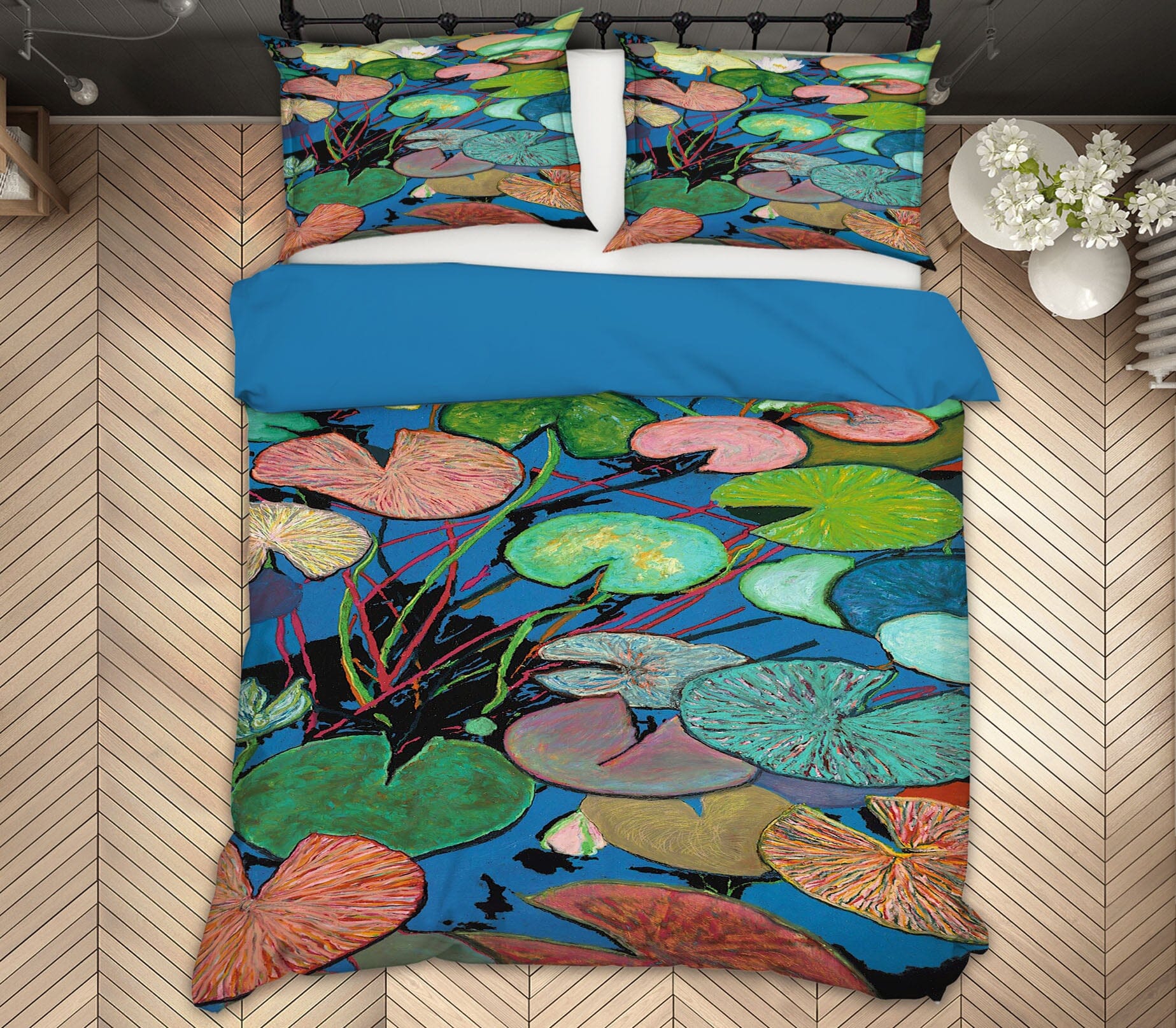 3D Sparkling Pond 1173 Allan P. Friedlander Bedding Bed Pillowcases Quilt Quiet Covers AJ Creativity Home