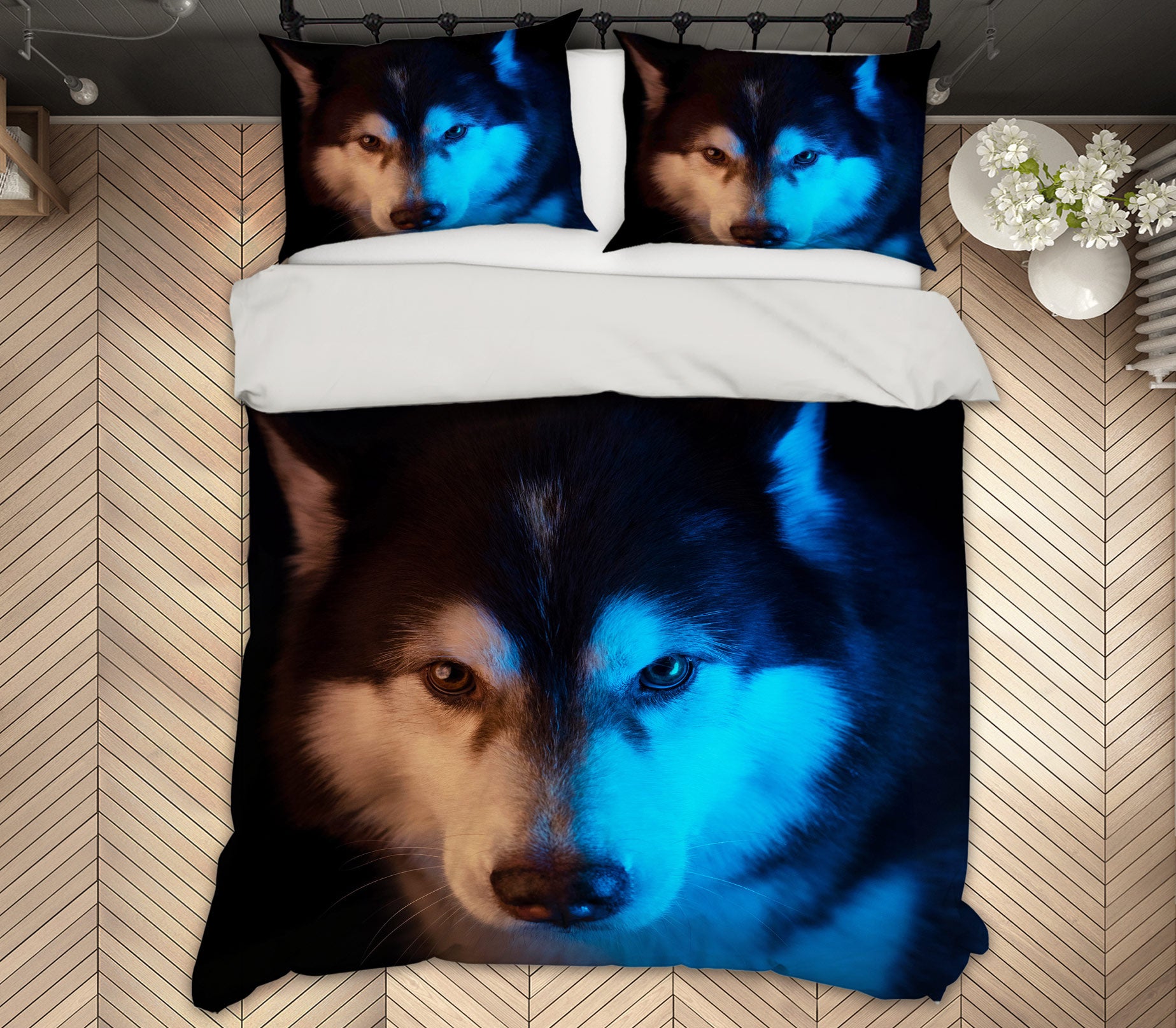 3D Husky 59217 Bed Pillowcases Quilt