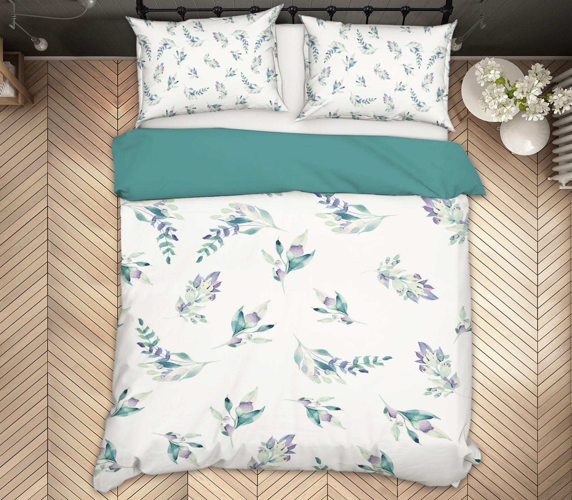 3D Purple Rose 218 Uta Naumann Bedding Bed Pillowcases Quilt Quiet Covers AJ Creativity Home