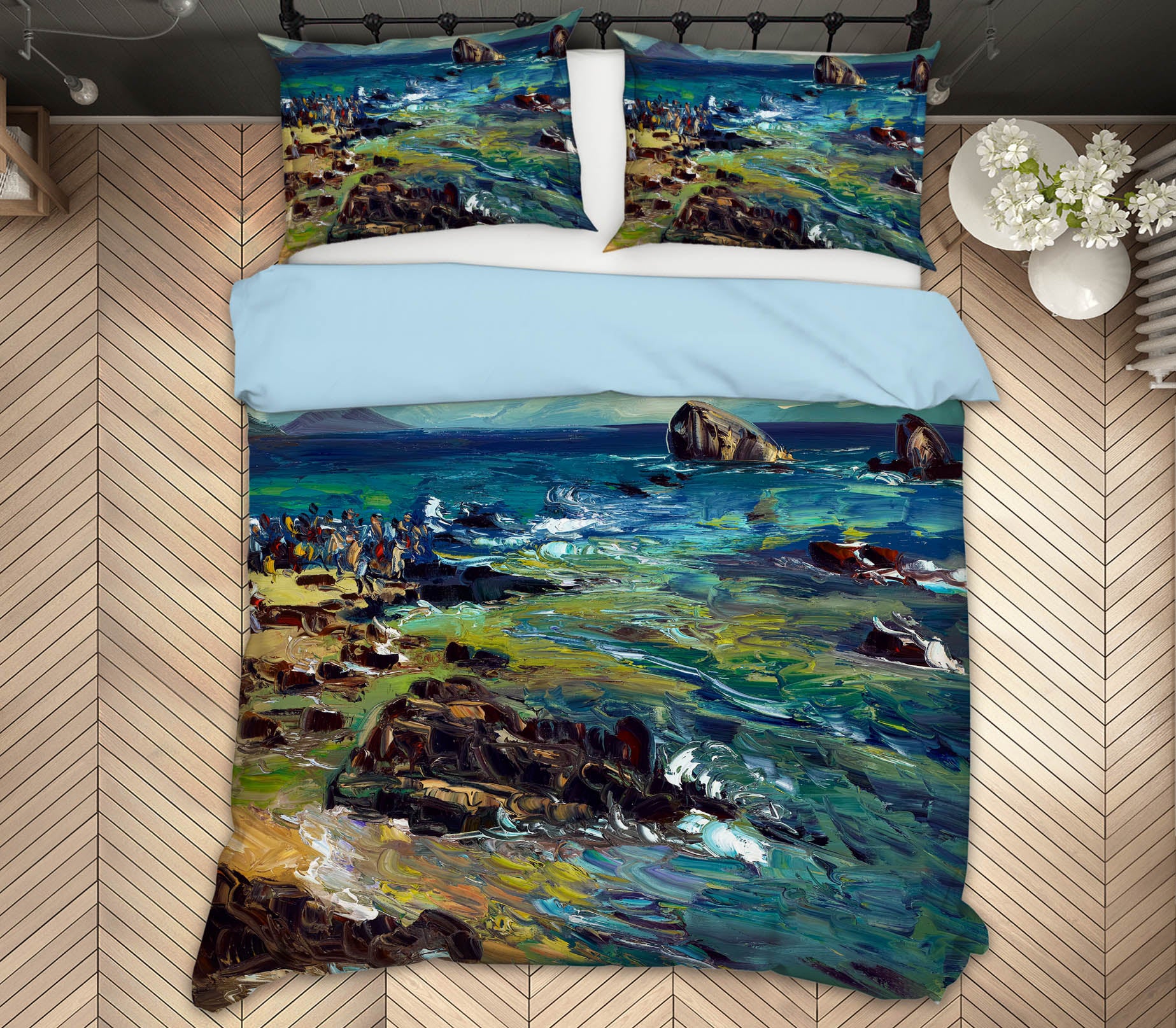 3D Sea Reef 12181 Bed Pillowcases Quilt