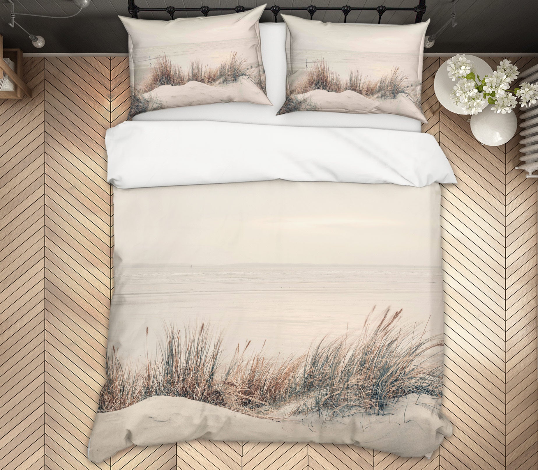 3D Beach Plants 1095 Assaf Frank Bedding Bed Pillowcases Quilt