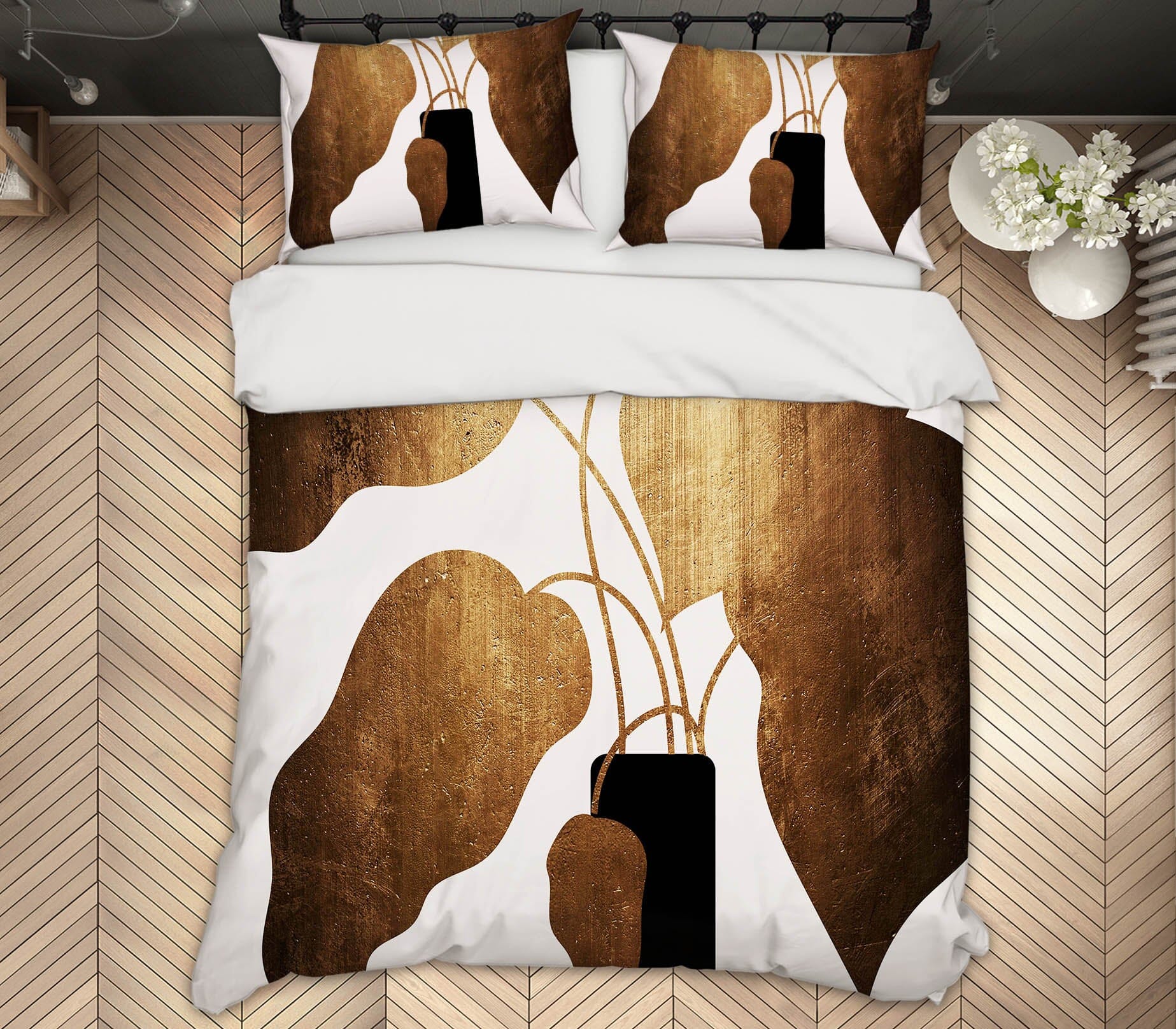 3D Abstract Bouquet 102 Boris Draschoff Bedding Bed Pillowcases Quilt Quiet Covers AJ Creativity Home