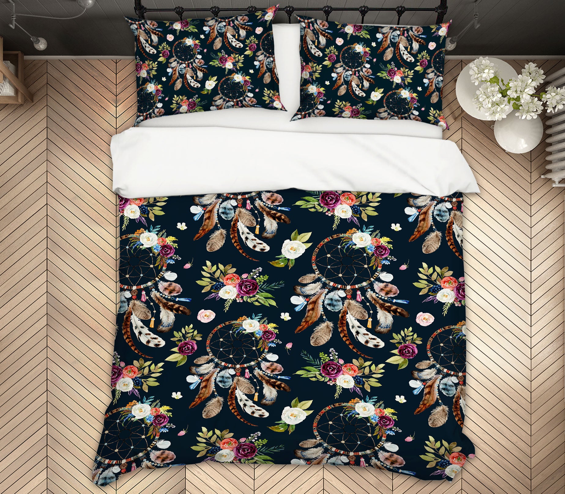 3D Dream Catcher Pattern 15010 Bed Pillowcases Quilt