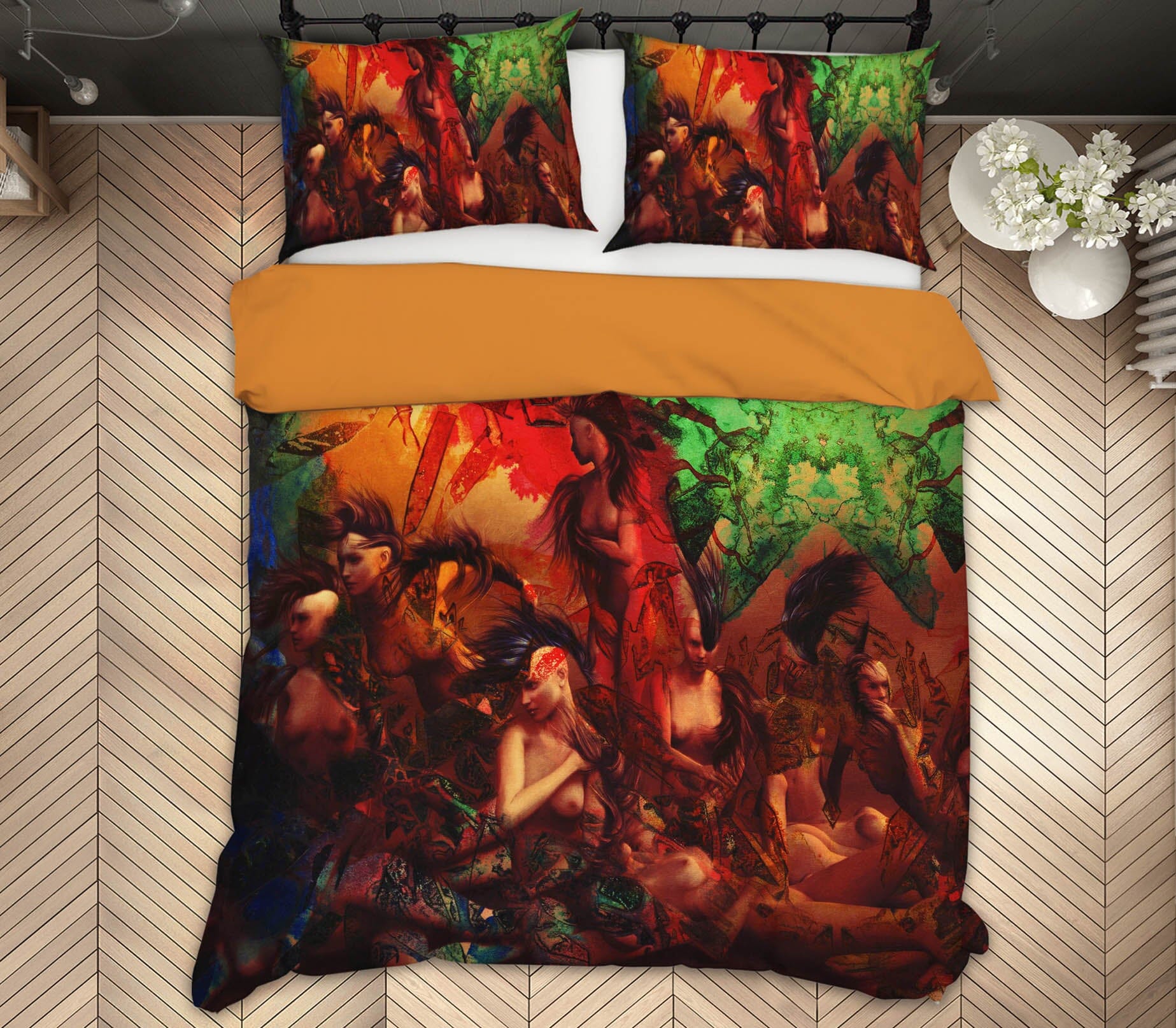 3D Life In Technicolor 2002 Marco Cavazzana Bedding Bed Pillowcases Quilt Quiet Covers AJ Creativity Home