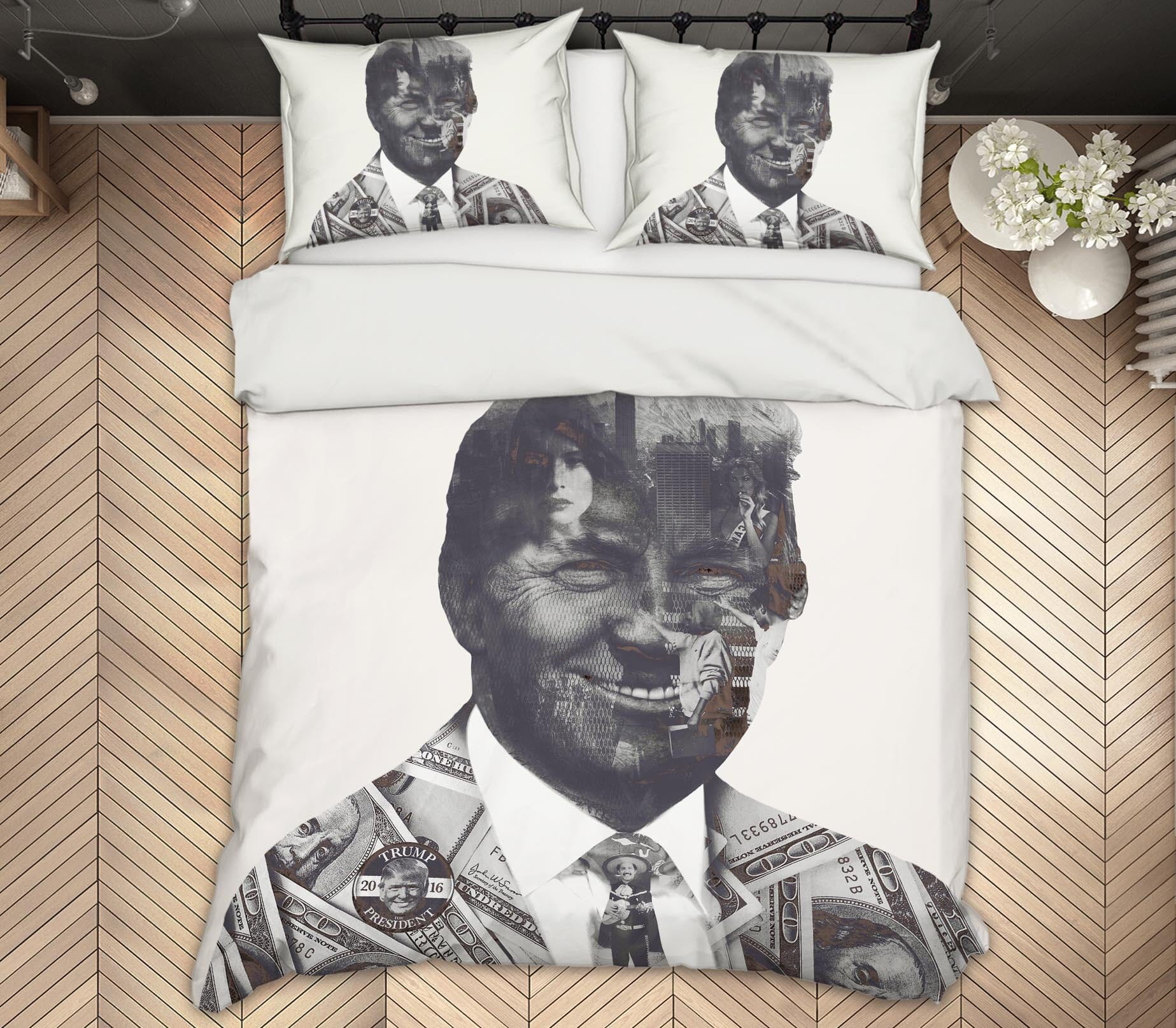 3D Man 2002 Marco Cavazzana Bedding Bed Pillowcases Quilt Quiet Covers AJ Creativity Home