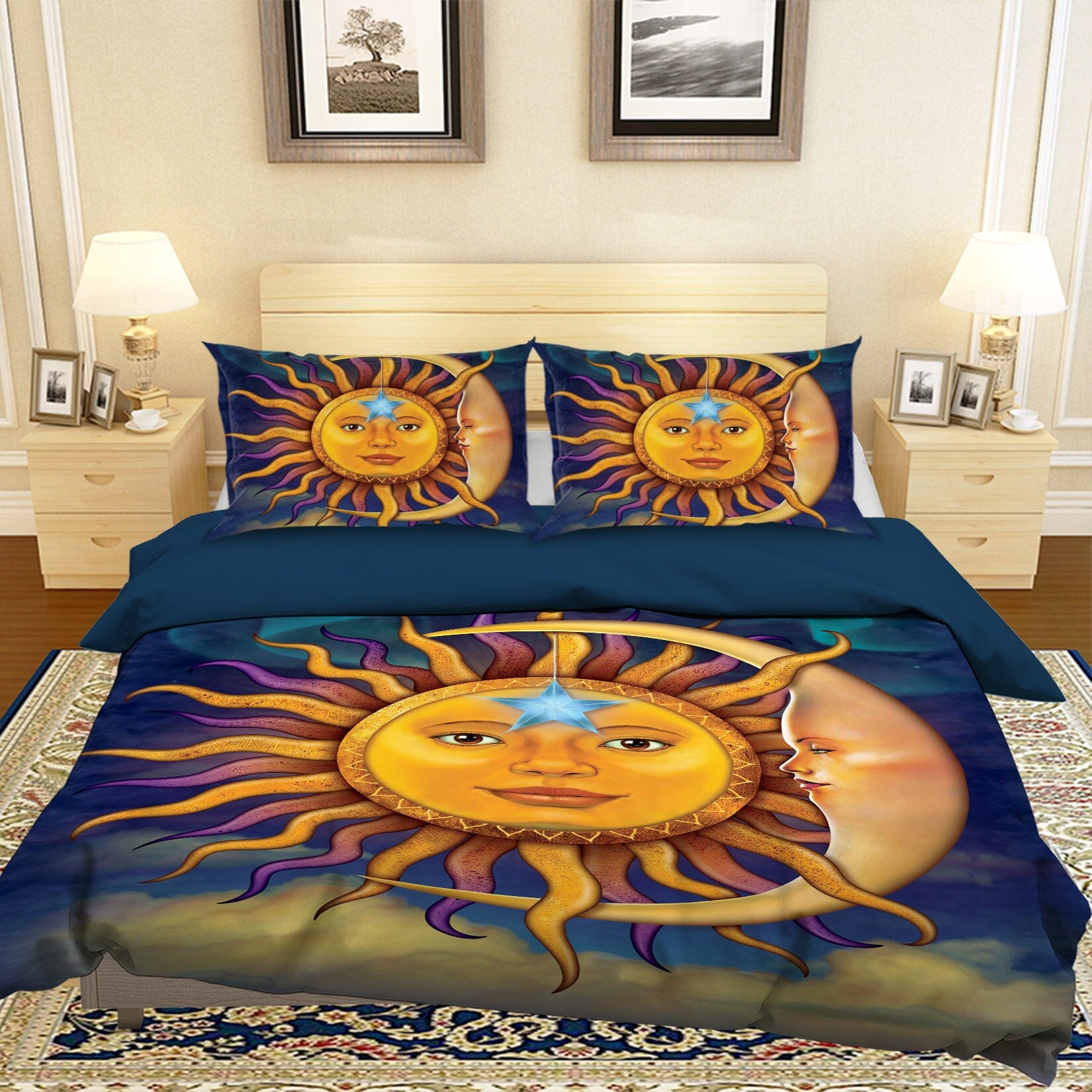 3D God Of The Sun 2048 Bed Pillowcases Quilt Exclusive Designer Vincent Quiet Covers AJ Creativity Home