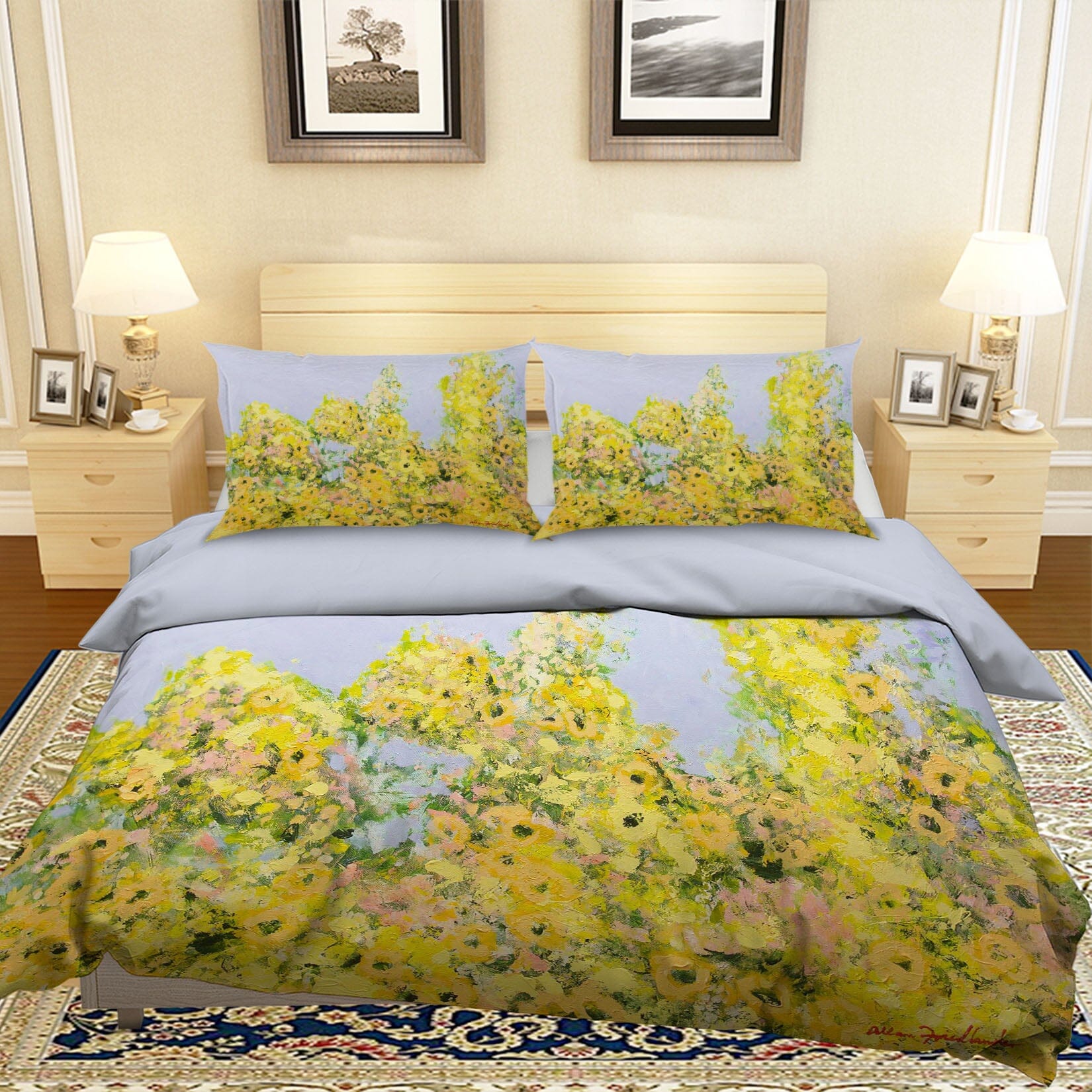 3D Clinging Vines 1149 Allan P. Friedlander Bedding Bed Pillowcases Quilt Quiet Covers AJ Creativity Home