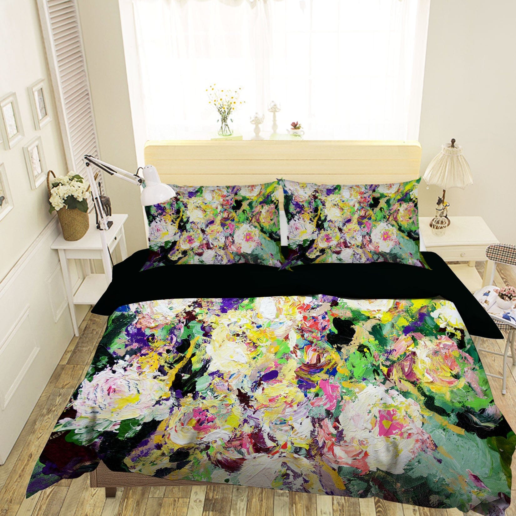 3D Garden Wind 1153 Allan P. Friedlander Bedding Bed Pillowcases Quilt Quiet Covers AJ Creativity Home