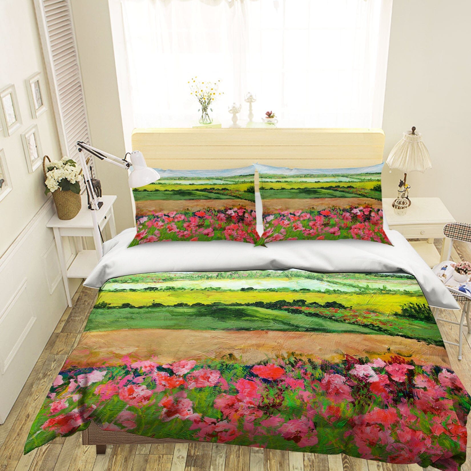 3D Ginger Green 1098 Allan P. Friedlander Bedding Bed Pillowcases Quilt Quiet Covers AJ Creativity Home