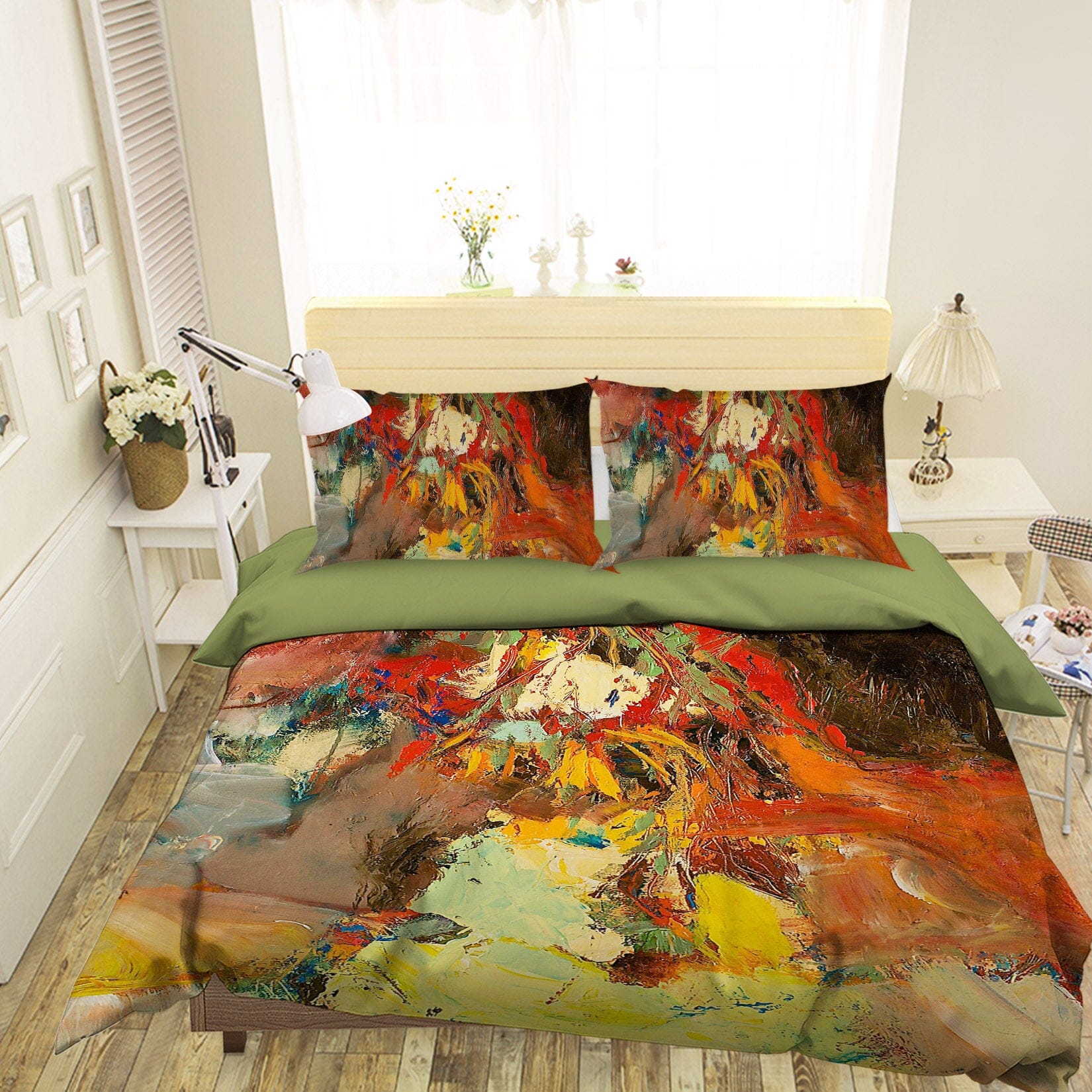3D Painted Art 101 Allan P. Friedlander Bedding Bed Pillowcases Quilt Quiet Covers AJ Creativity Home