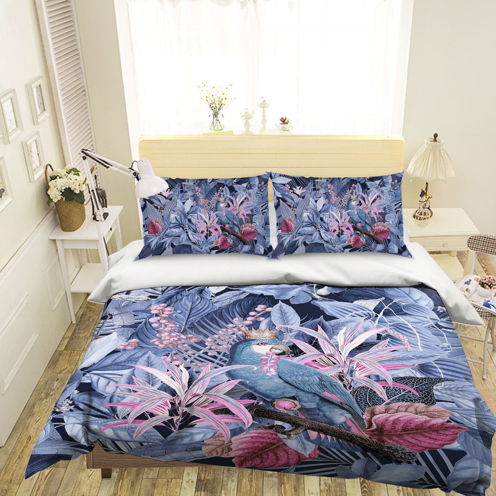 3D Night Forest 104 Andrea haase Bedding Bed Pillowcases Quilt Quiet Covers AJ Creativity Home