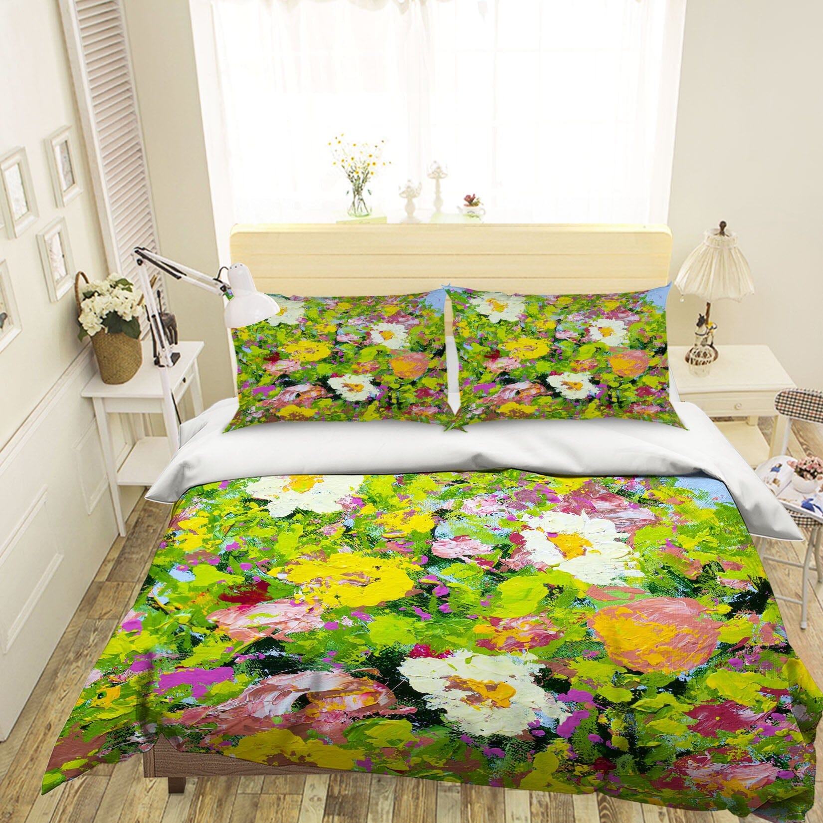 3D San Souci Garden 1116 Allan P. Friedlander Bedding Bed Pillowcases Quilt Quiet Covers AJ Creativity Home