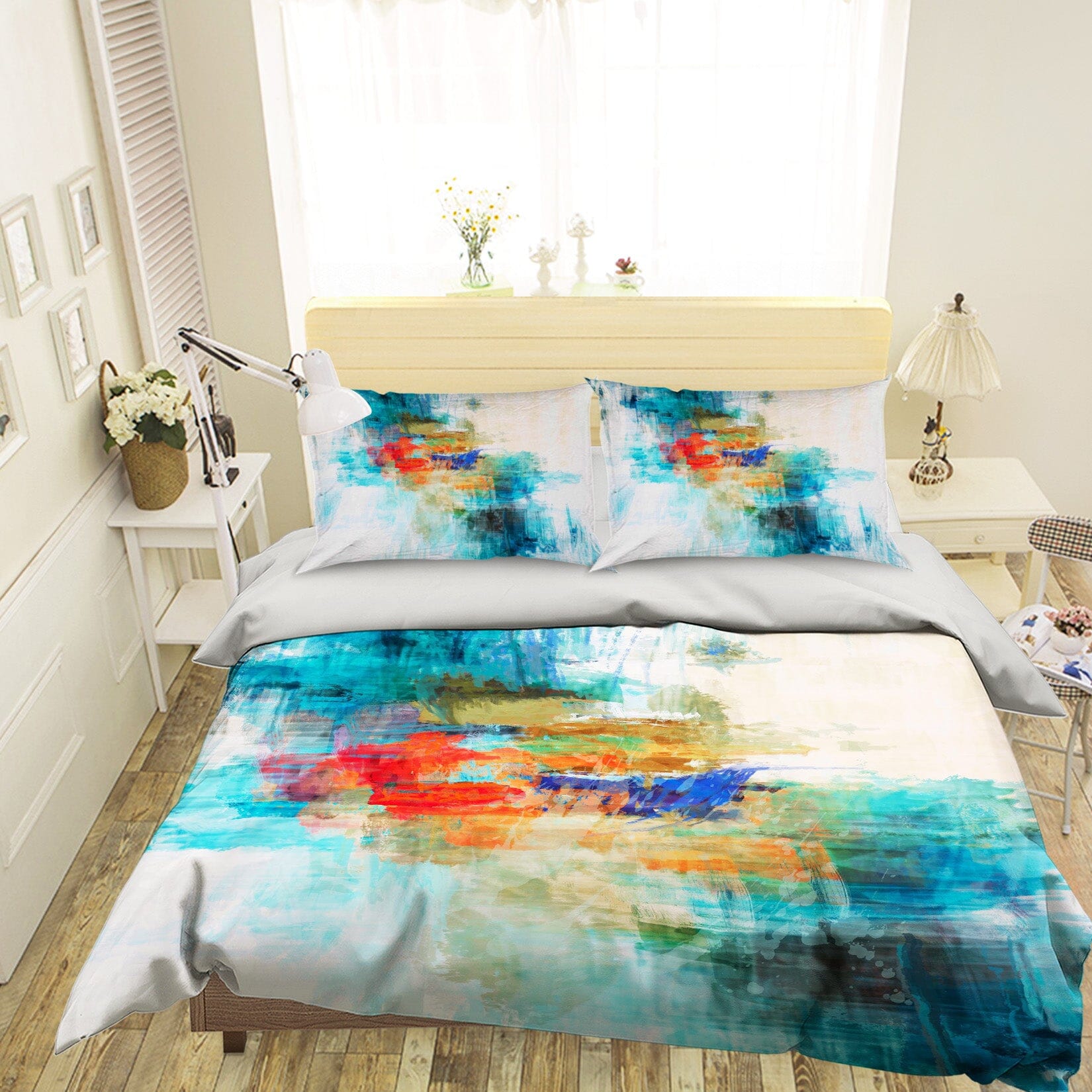 3D Abstract Color 1006 Michael Tienhaara Bedding Bed Pillowcases Quilt Quiet Covers AJ Creativity Home