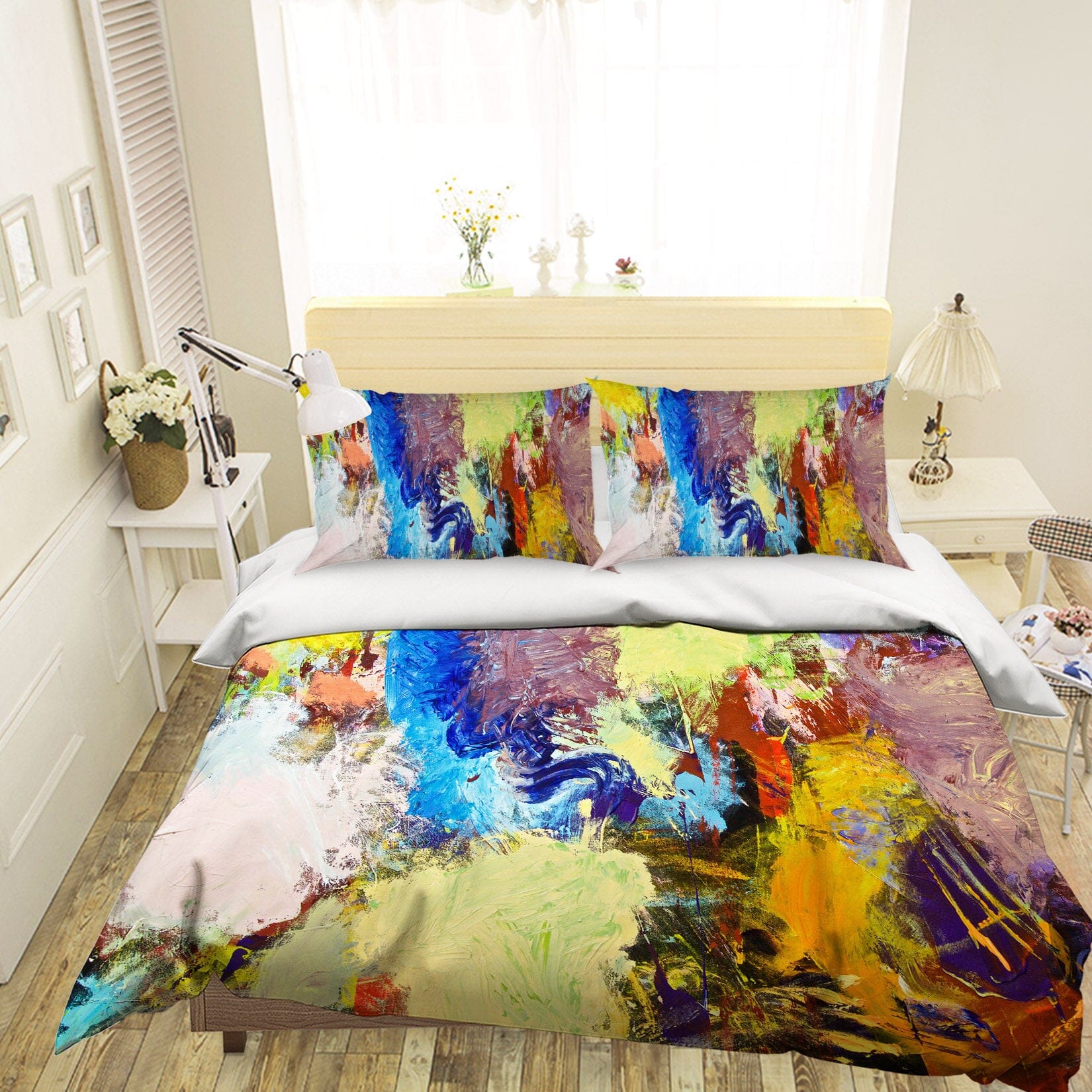 3D Blue River 114 Allan P. Friedlander Bedding Bed Pillowcases Quilt Quiet Covers AJ Creativity Home