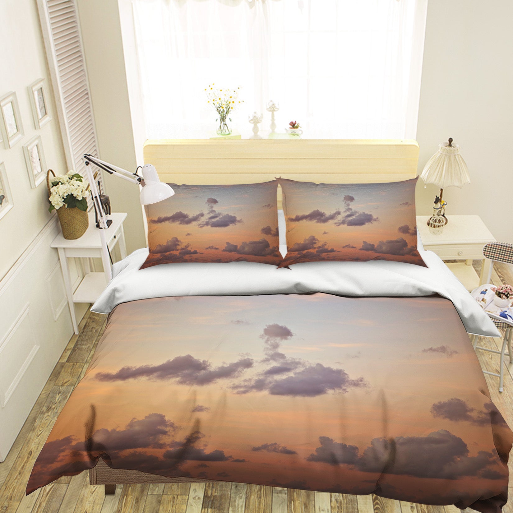 3D Sky Clouds 8584 Assaf Frank Bedding Bed Pillowcases Quilt