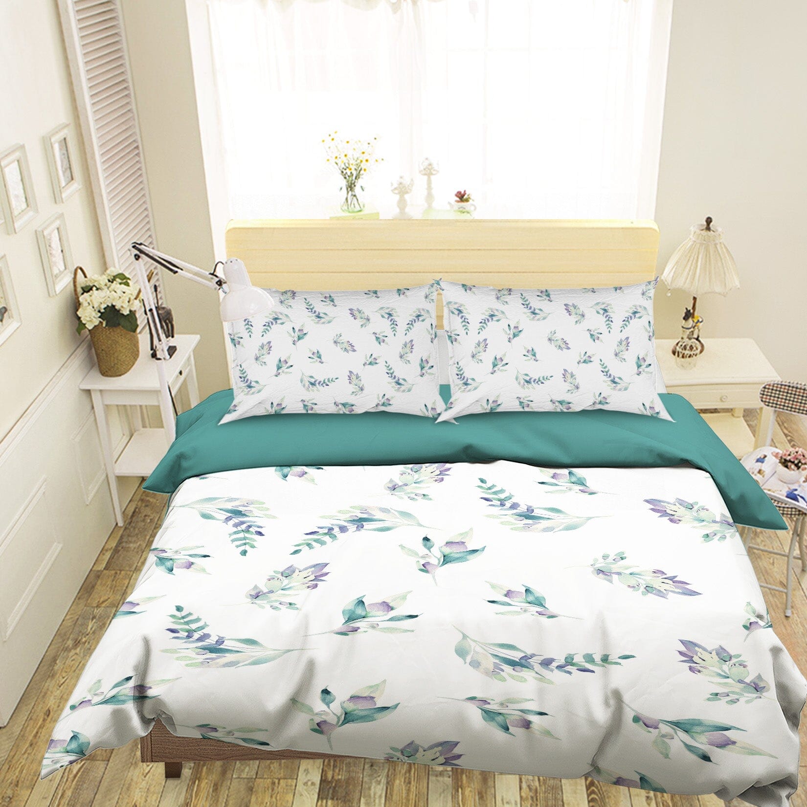 3D Purple Rose 218 Uta Naumann Bedding Bed Pillowcases Quilt Quiet Covers AJ Creativity Home