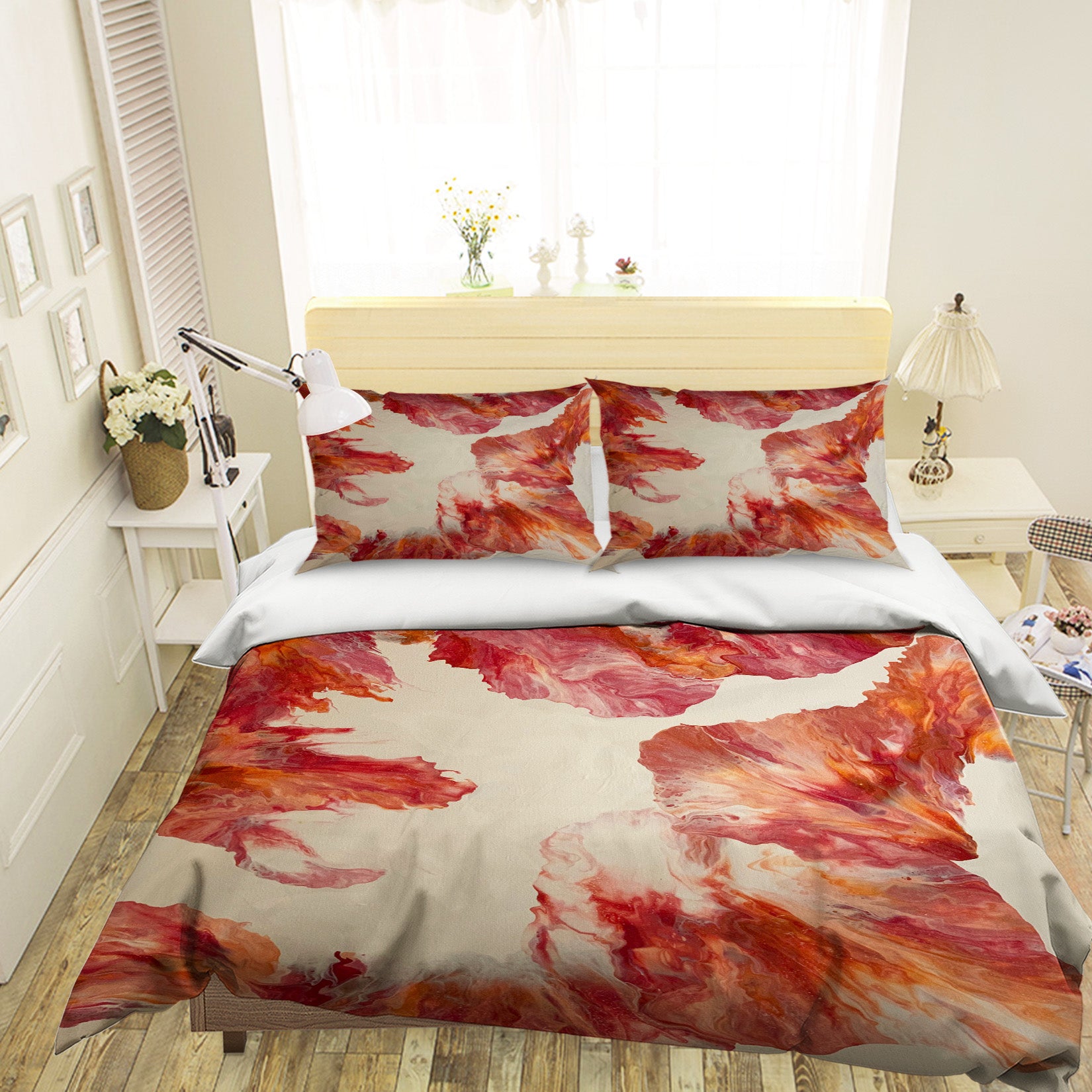 3D Red Light Brown 40049 Valerie Latrice Bedding Bed Pillowcases Quilt