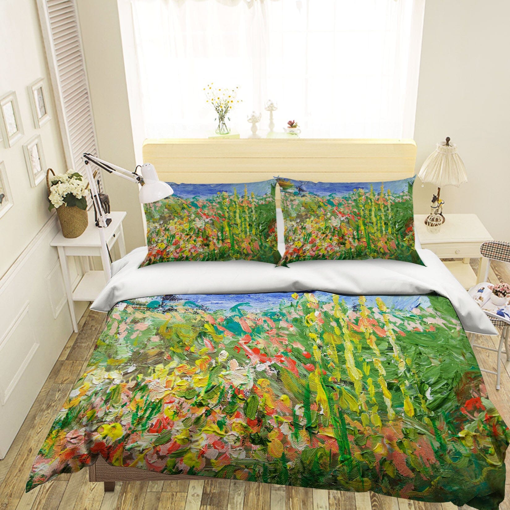 3D Garden Of Delight 1121 Allan P. Friedlander Bedding Bed Pillowcases Quilt Quiet Covers AJ Creativity Home