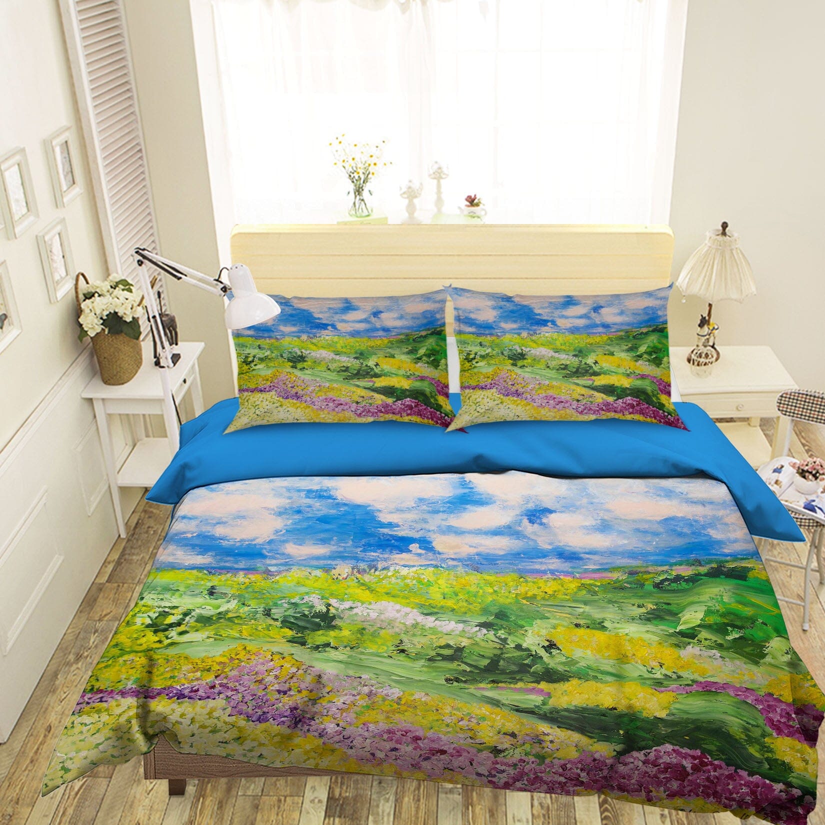 3D French Valley 1137 Allan P. Friedlander Bedding Bed Pillowcases Quilt Quiet Covers AJ Creativity Home