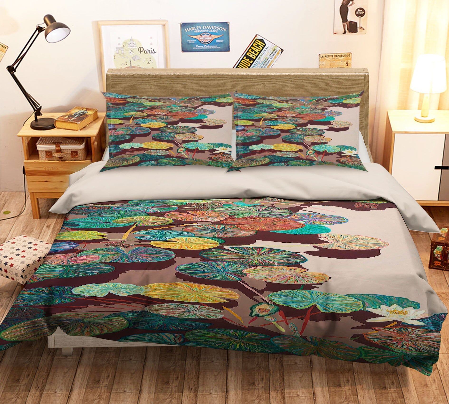 3D Crystal Morning 1159 Allan P. Friedlander Bedding Bed Pillowcases Quilt Quiet Covers AJ Creativity Home