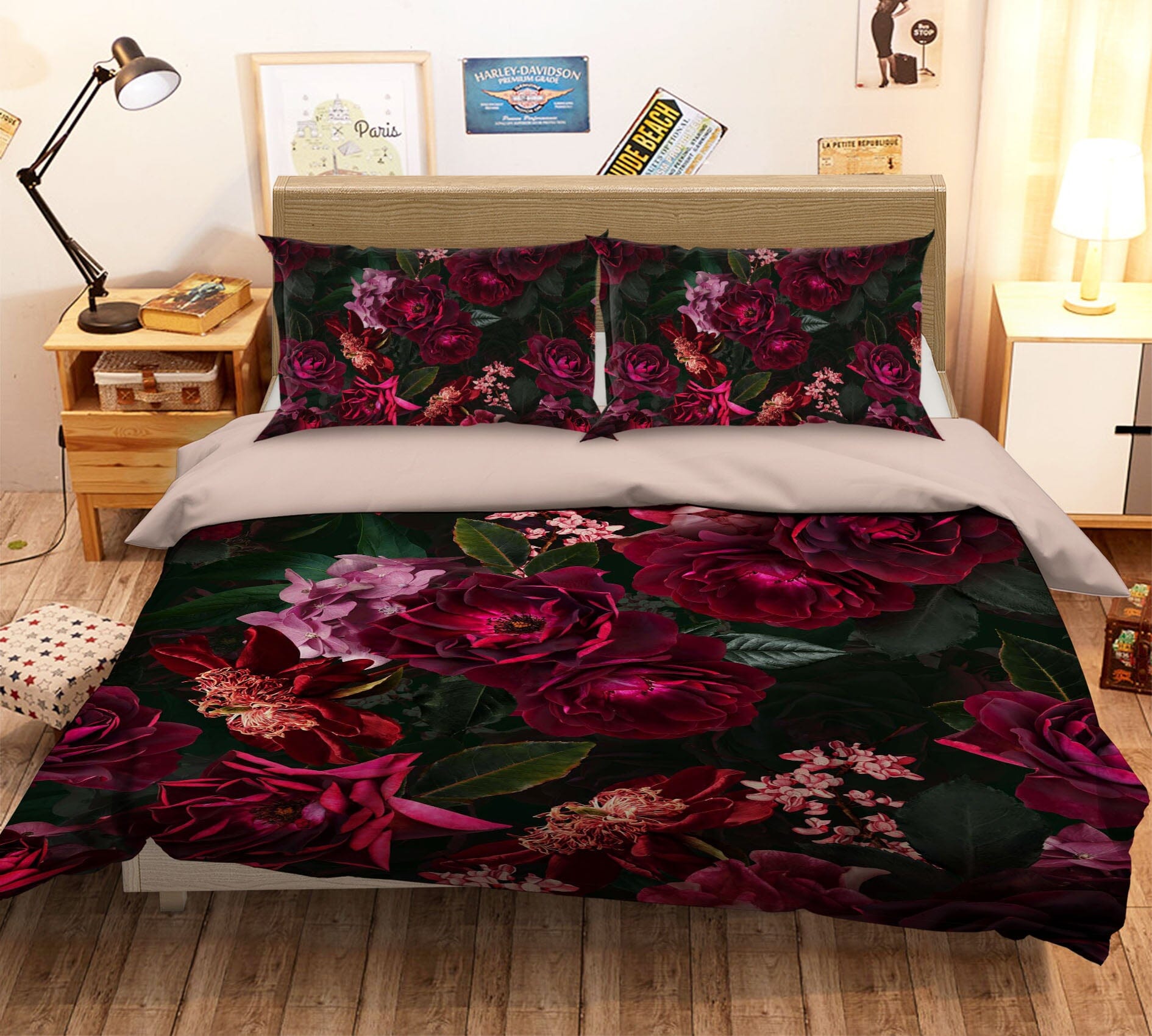 3D Flower Growth 151 Uta Naumann Bedding Bed Pillowcases Quilt Quiet Covers AJ Creativity Home