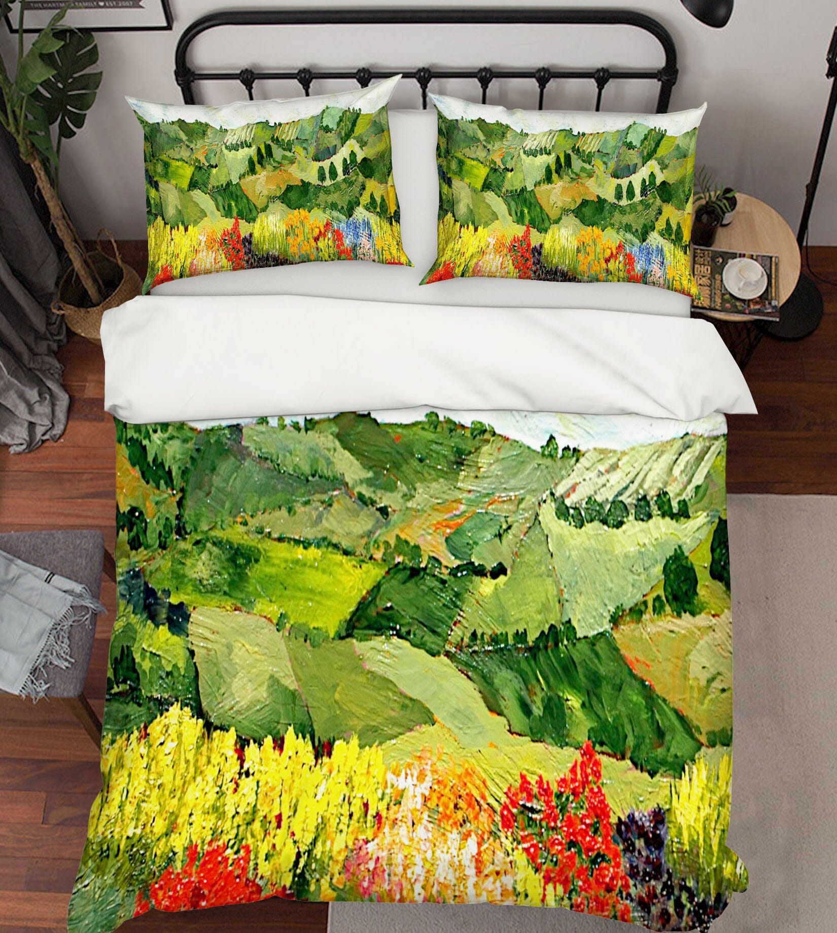 3D Field Painting 1006 Allan P. Friedlander Bedding Bed Pillowcases Quilt Quiet Covers AJ Creativity Home