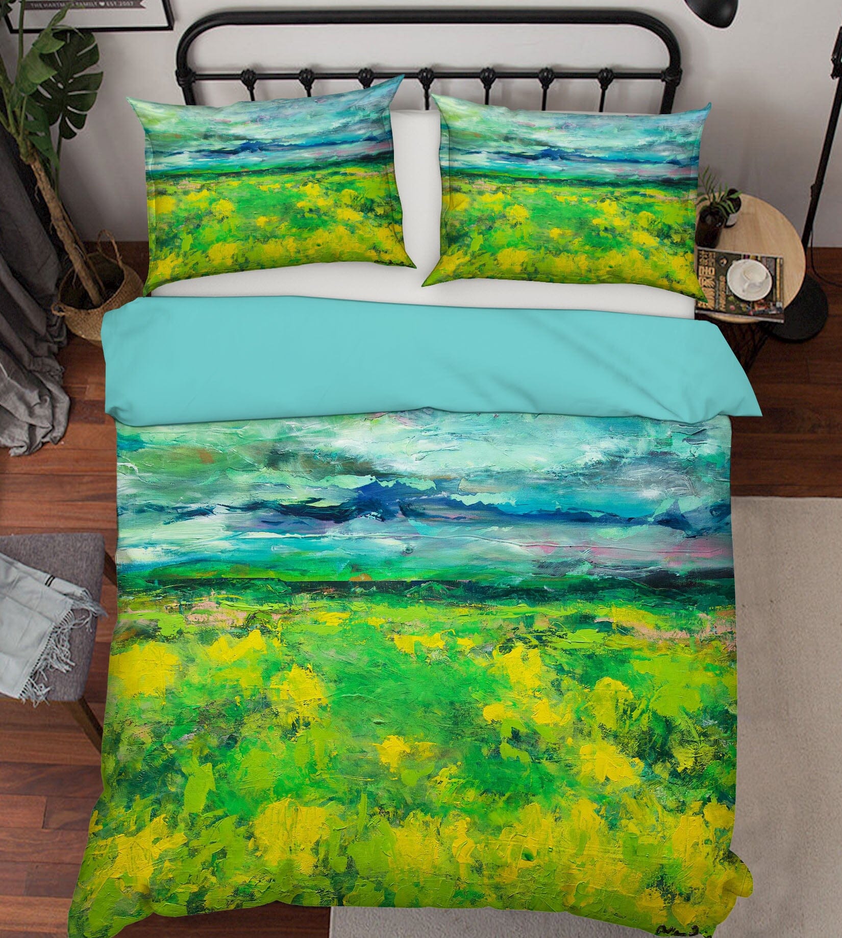 3D Walking Path 1128 Allan P. Friedlander Bedding Bed Pillowcases Quilt Quiet Covers AJ Creativity Home