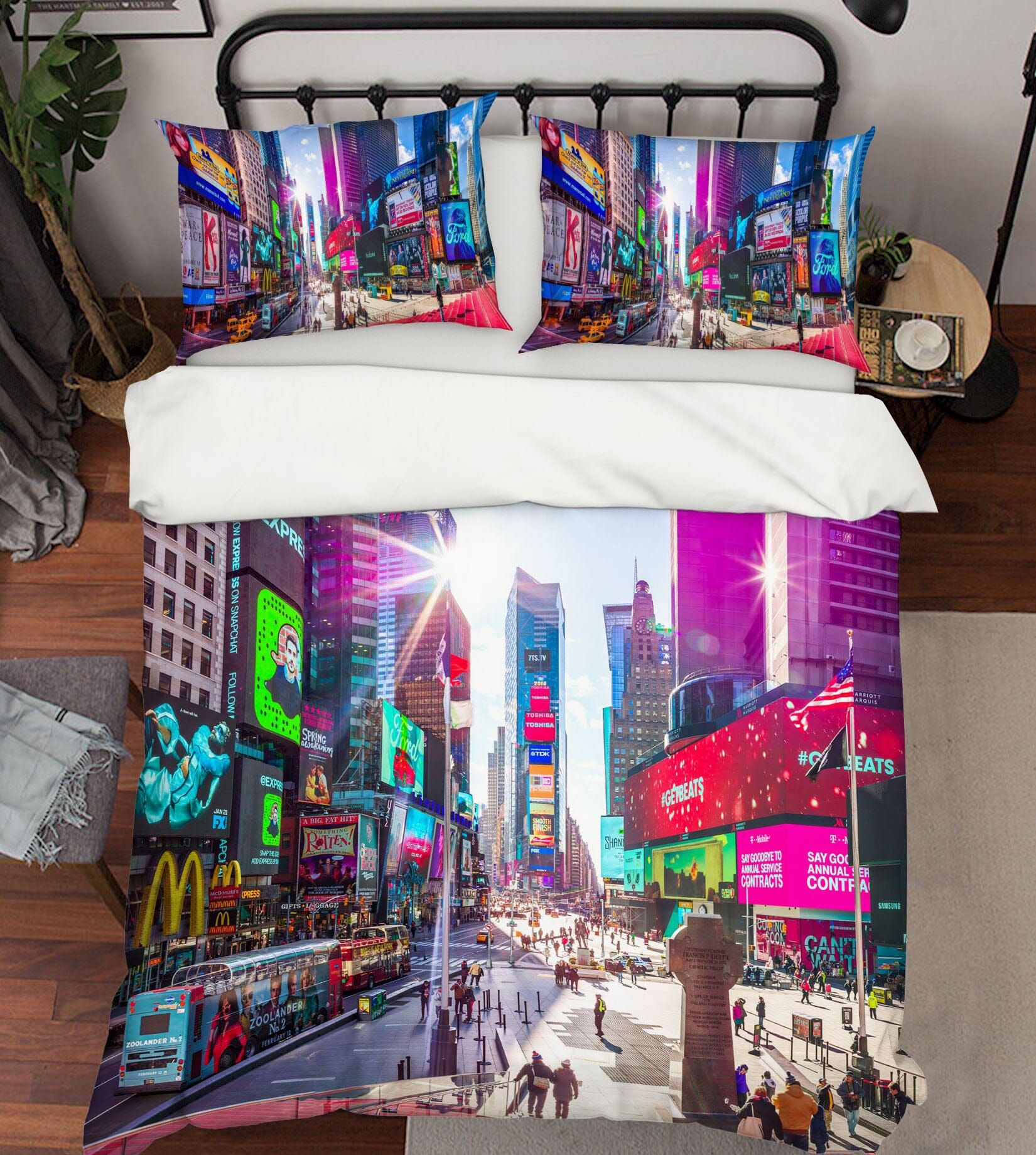 3D Colored Street 2012 Assaf Frank Bedding Bed Pillowcases Quilt Quiet Covers AJ Creativity Home