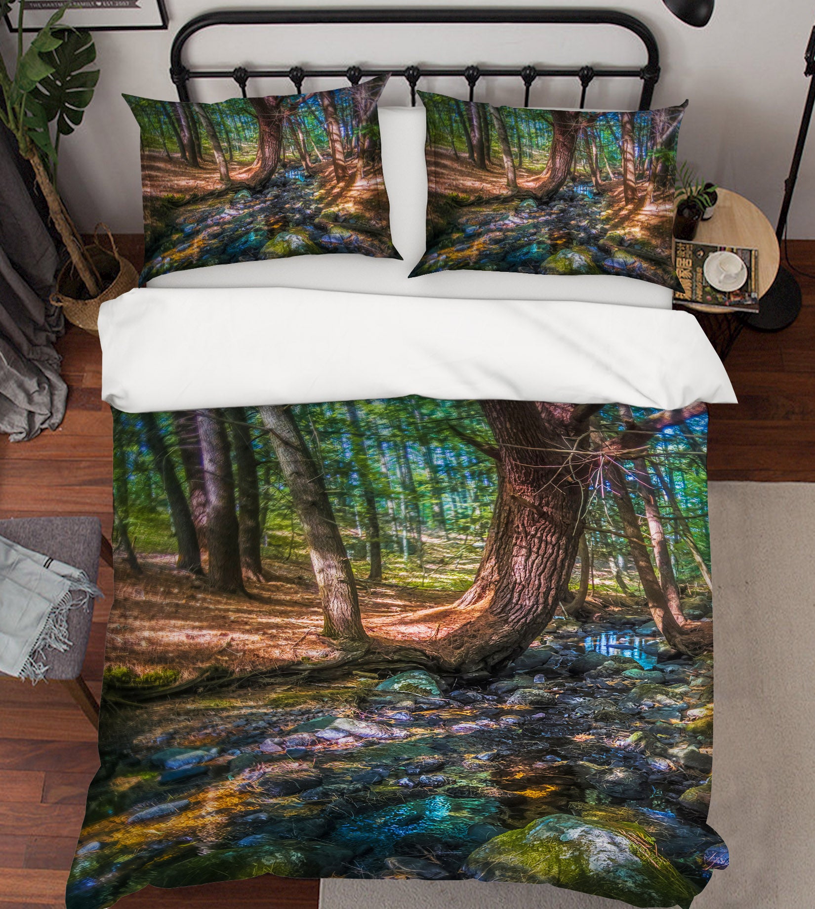 3D Parrish Woods 86008 Jerry LoFaro bedding Bed Pillowcases Quilt