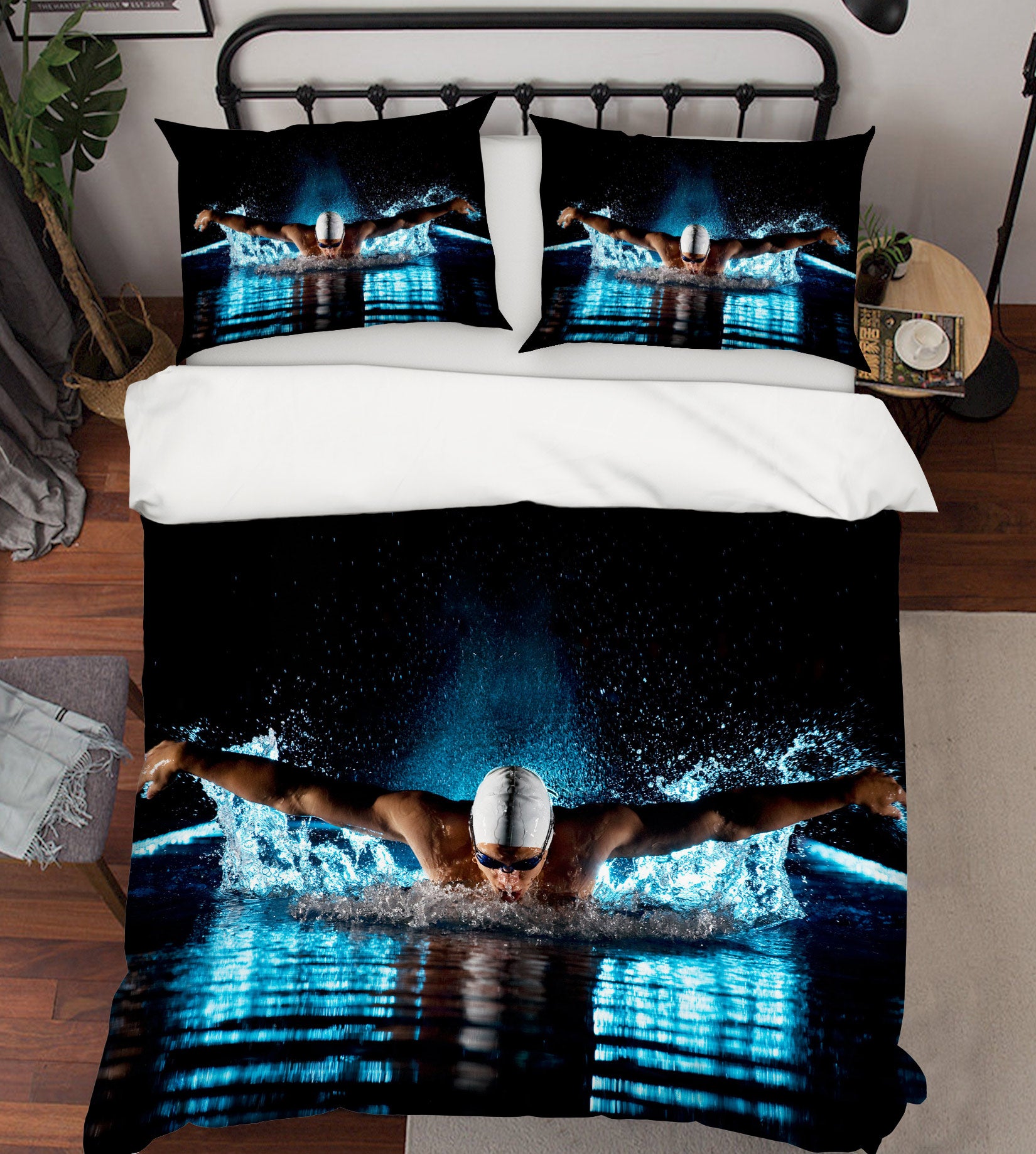 3D Swim 14129 Bed Pillowcases Quilt
