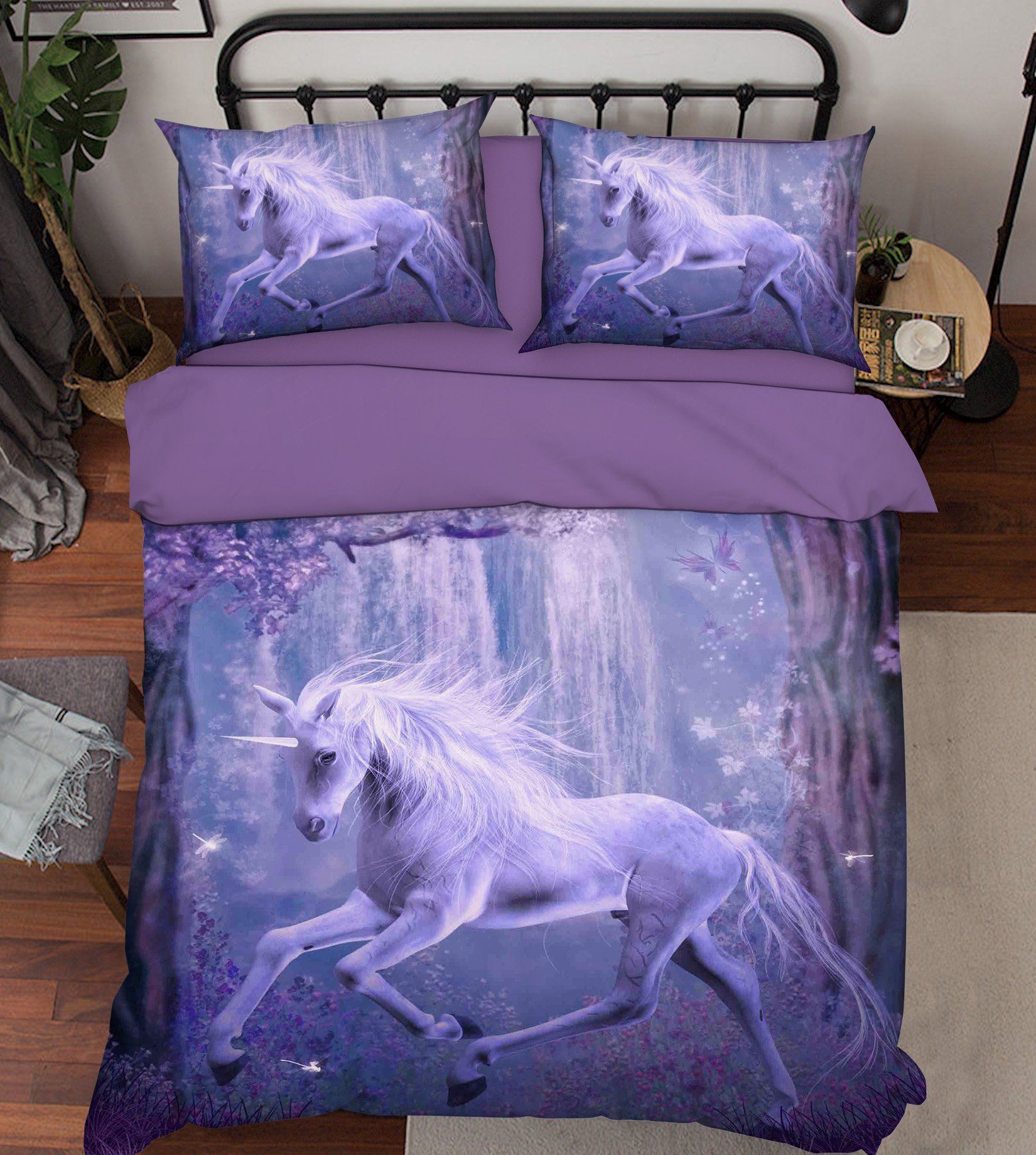 3D Forest Horse 266 Bed Pillowcases Quilt Wallpaper AJ Wallpaper