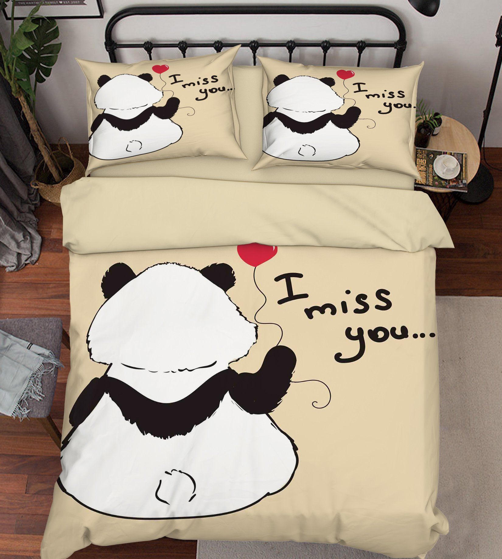 3D Cartoon Animal 309 Bed Pillowcases Quilt Wallpaper AJ Wallpaper