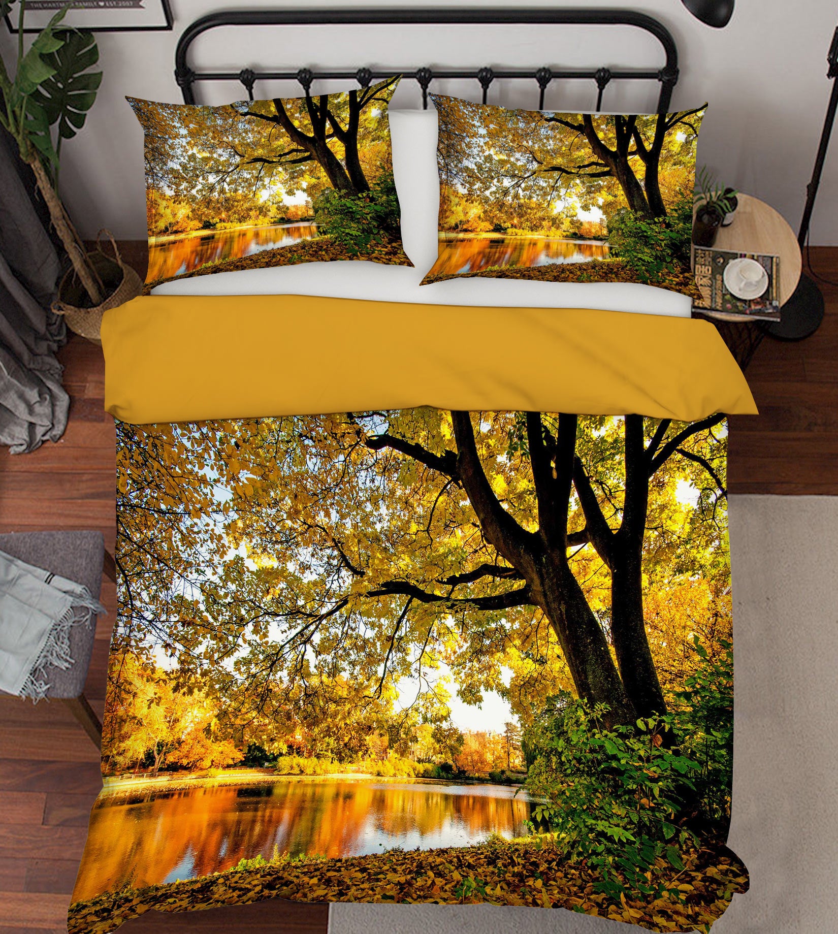 3D Tree 59206 Bed Pillowcases Quilt