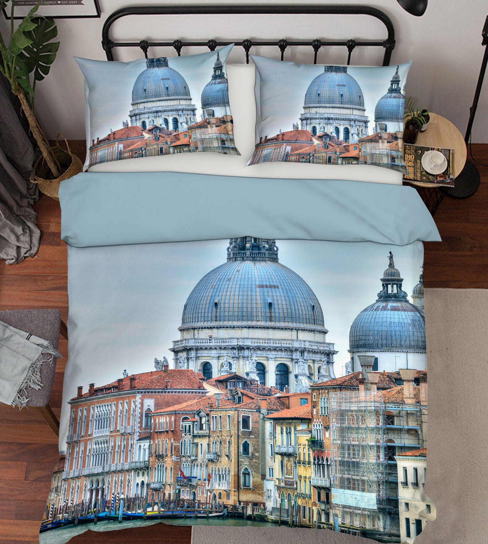 3D Venice Architecture 1014 Assaf Frank Bedding Bed Pillowcases Quilt Quiet Covers AJ Creativity Home