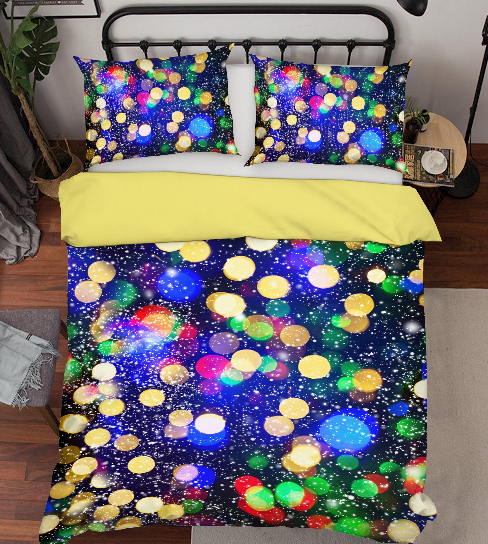 3D Color Aperture 13184 Bed Pillowcases Quilt