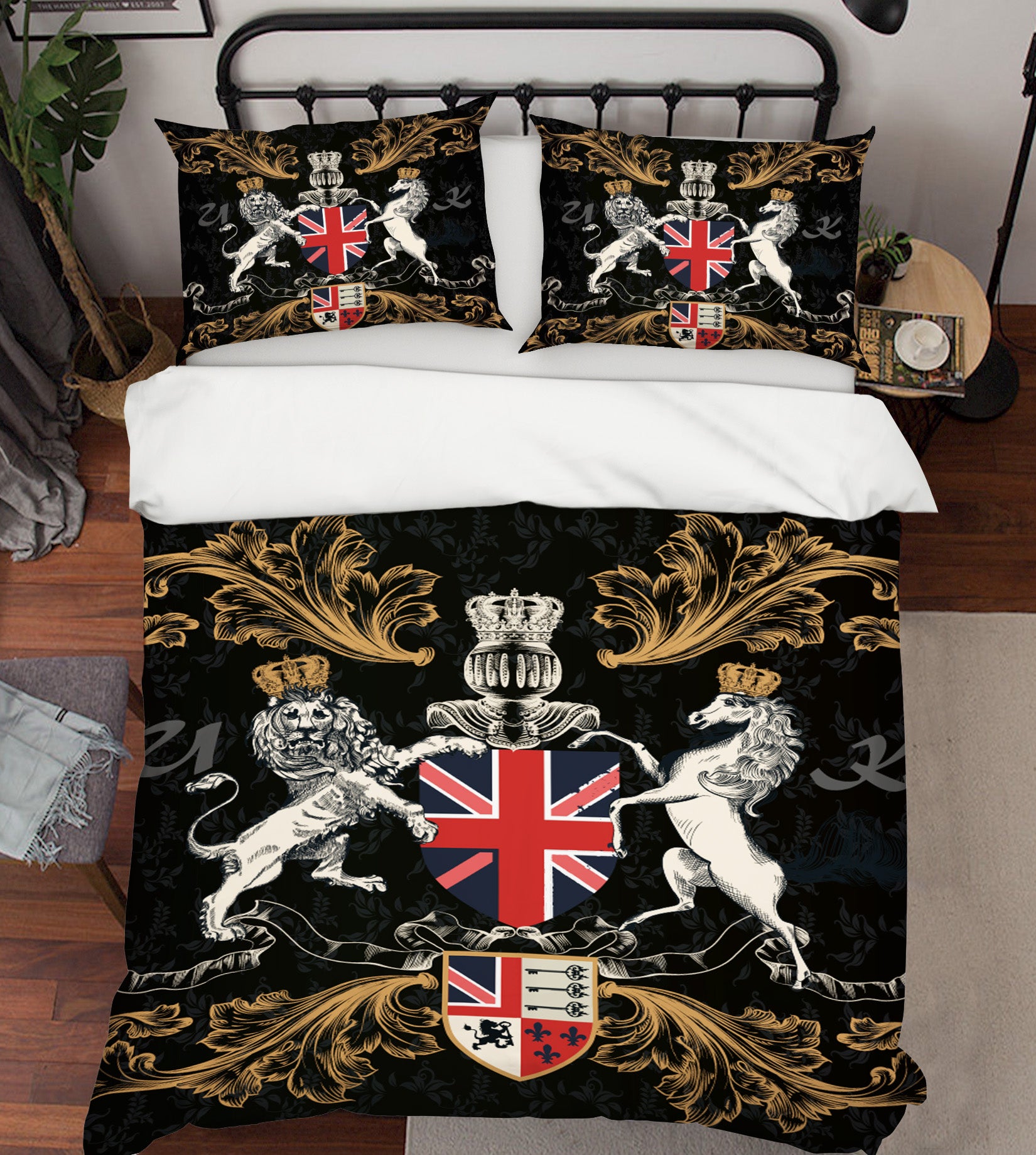 3D Horse Lion 15001 Bed Pillowcases Quilt