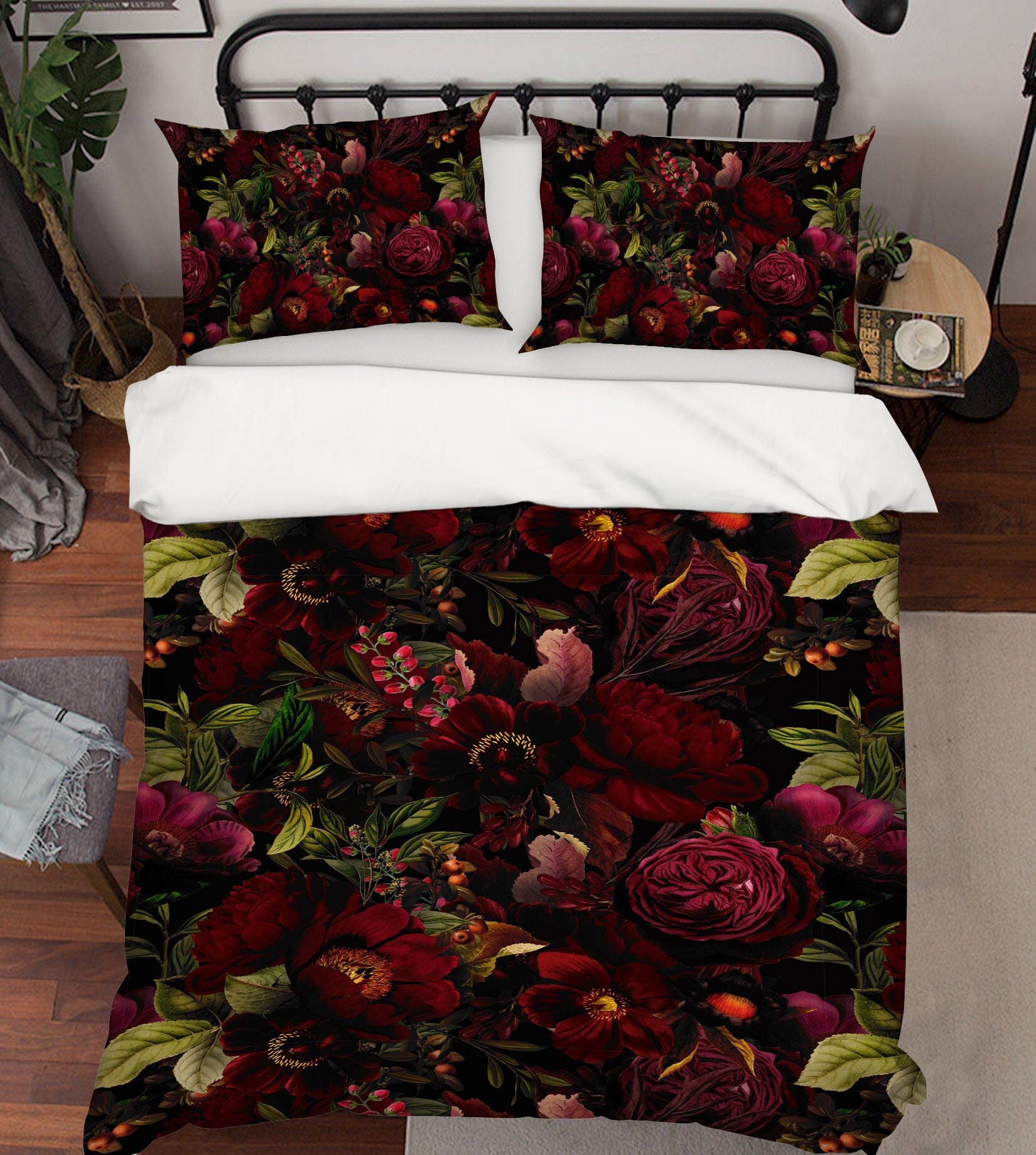 3D Vintage Flower 186 Uta Naumann Bedding Bed Pillowcases Quilt Quiet Covers AJ Creativity Home