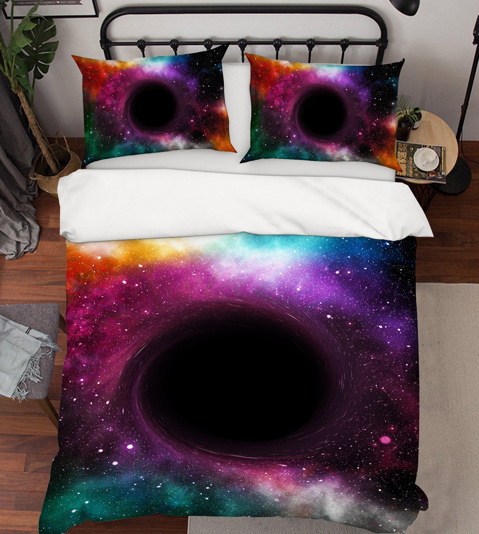 3D Space Starry Sky 19126 Bed Pillowcases Quilt