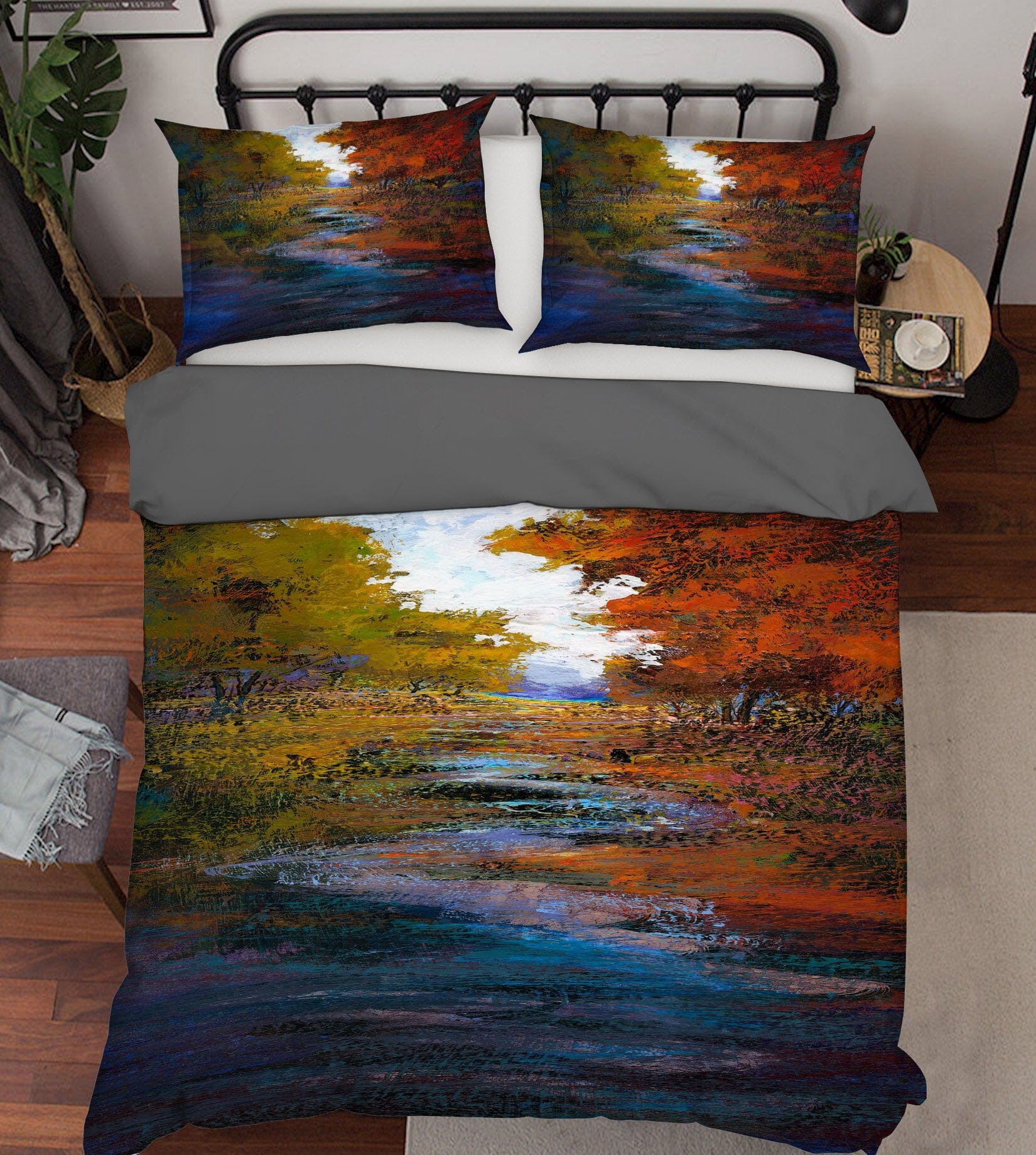 3D Maple Tree 1042 Michael Tienhaara Bedding Bed Pillowcases Quilt Quiet Covers AJ Creativity Home