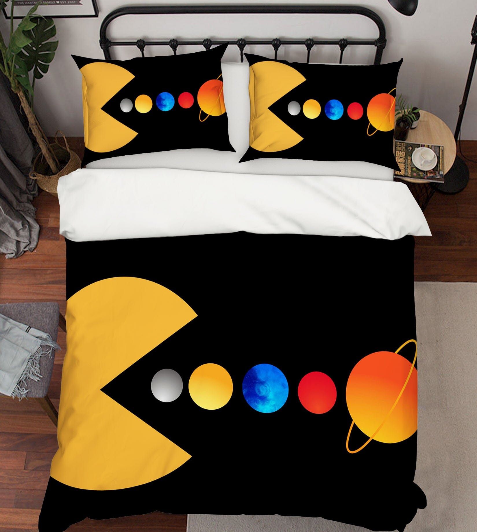3D Eating Game 245 Boris Draschoff Bedding Bed Pillowcases Quilt Quiet Covers AJ Creativity Home