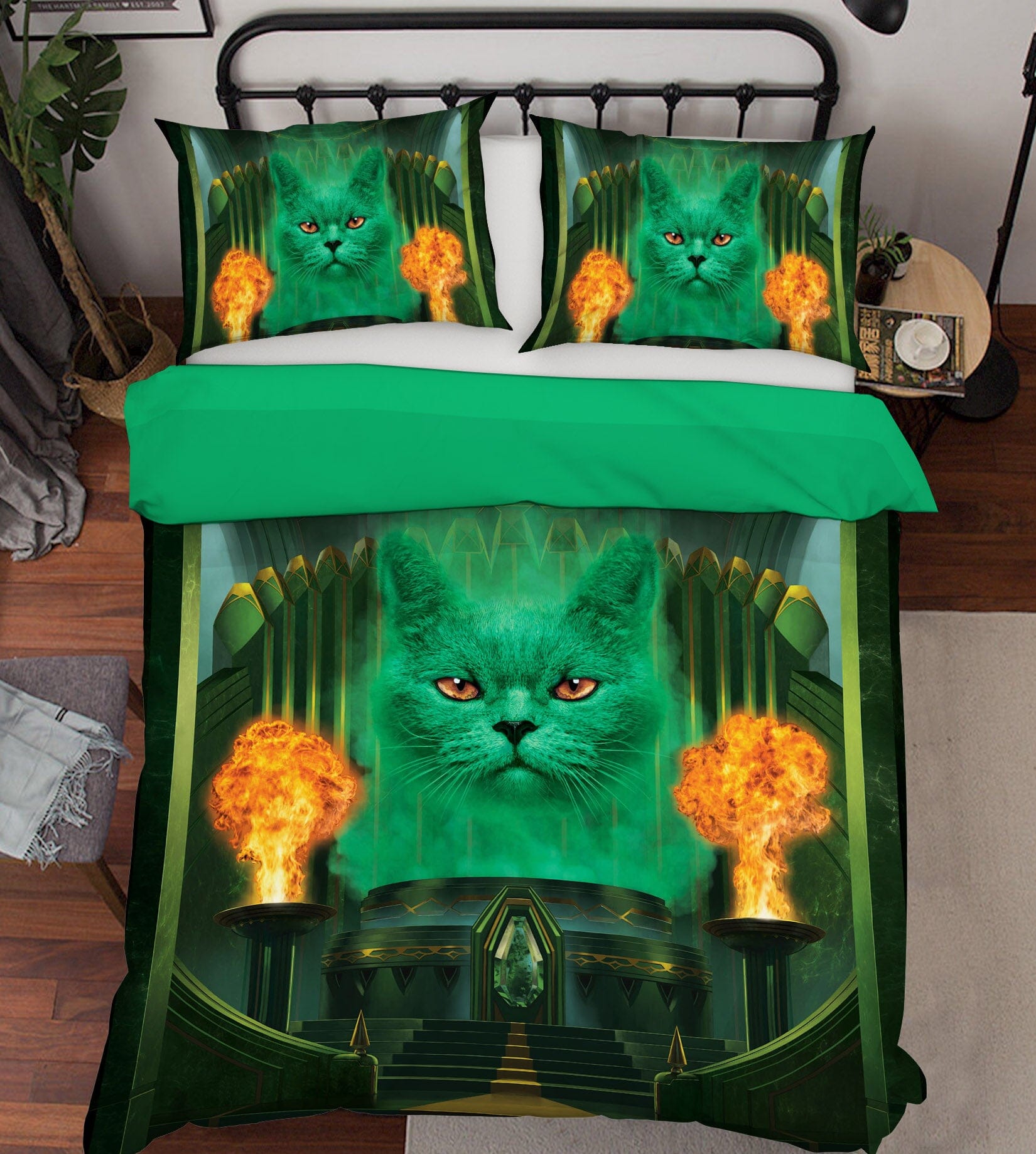3D Cat The Great And Powerful Def 025 Bed Pillowcases Quilt Exclusive Designer Vincent Quiet Covers AJ Creativity Home